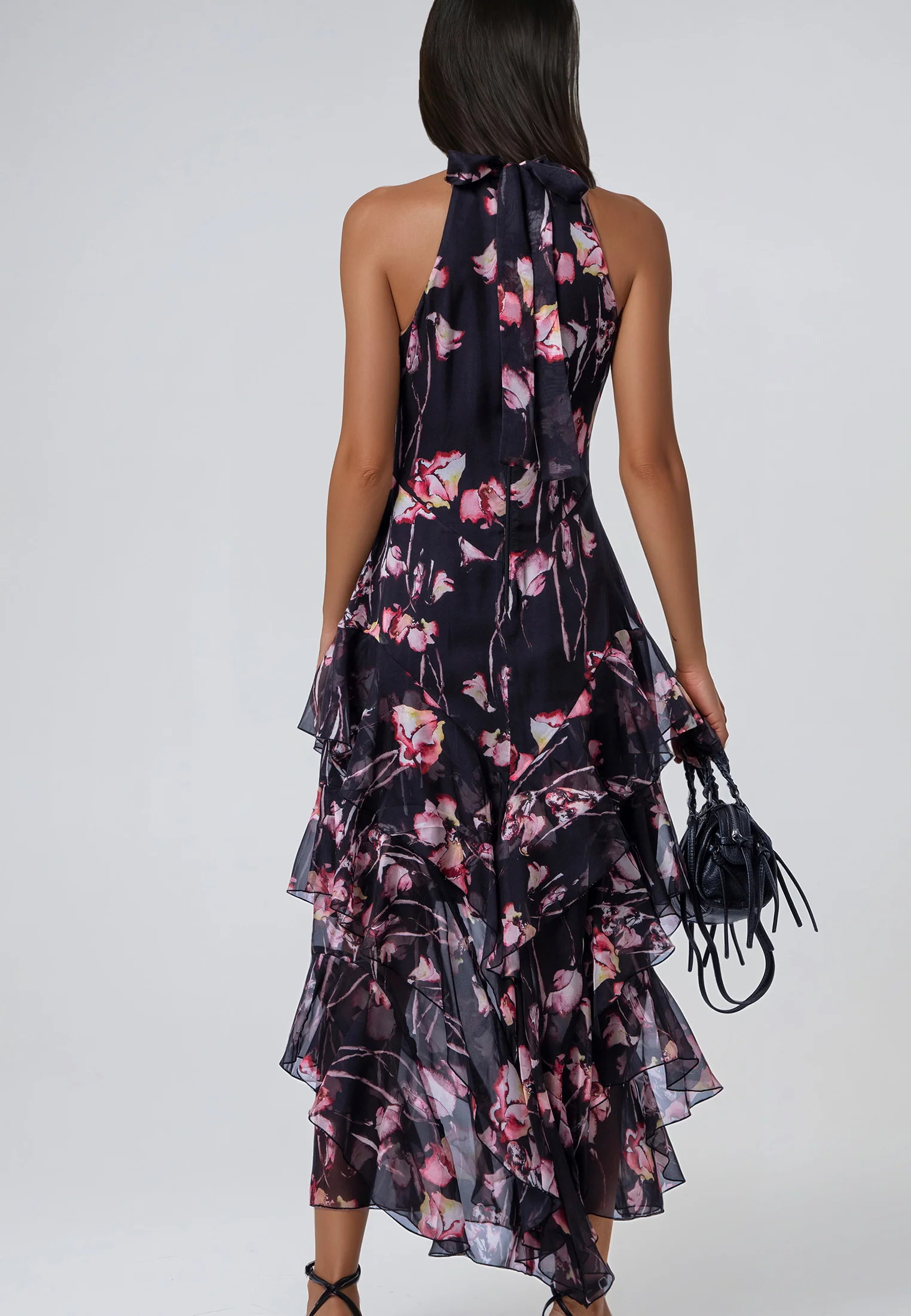 TAYLOR MAXI DRESS TIMID DARK FLORAL - Image 8