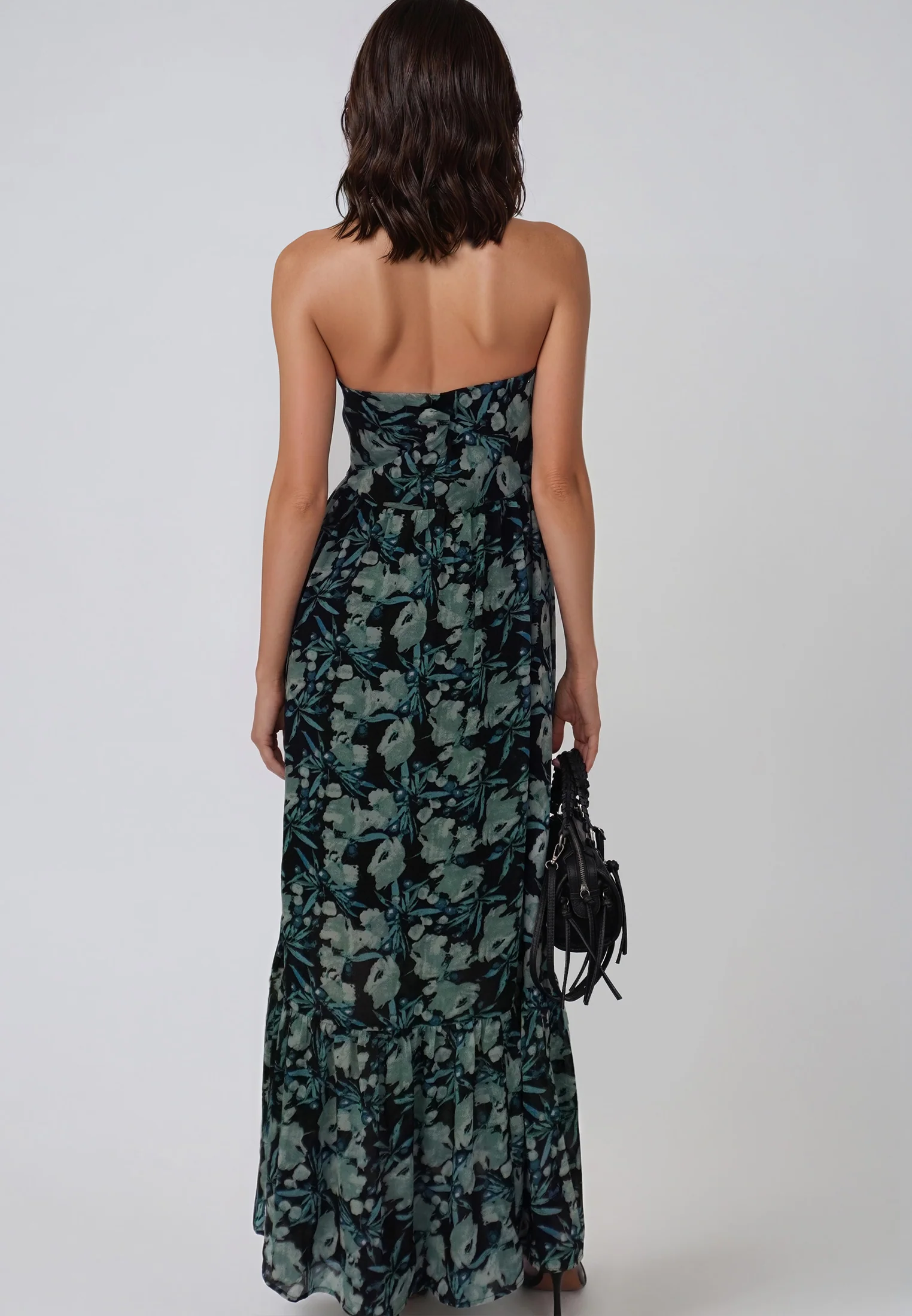 HARPER MAXI DRESS PRIME GREEN FLORAL - Image 5