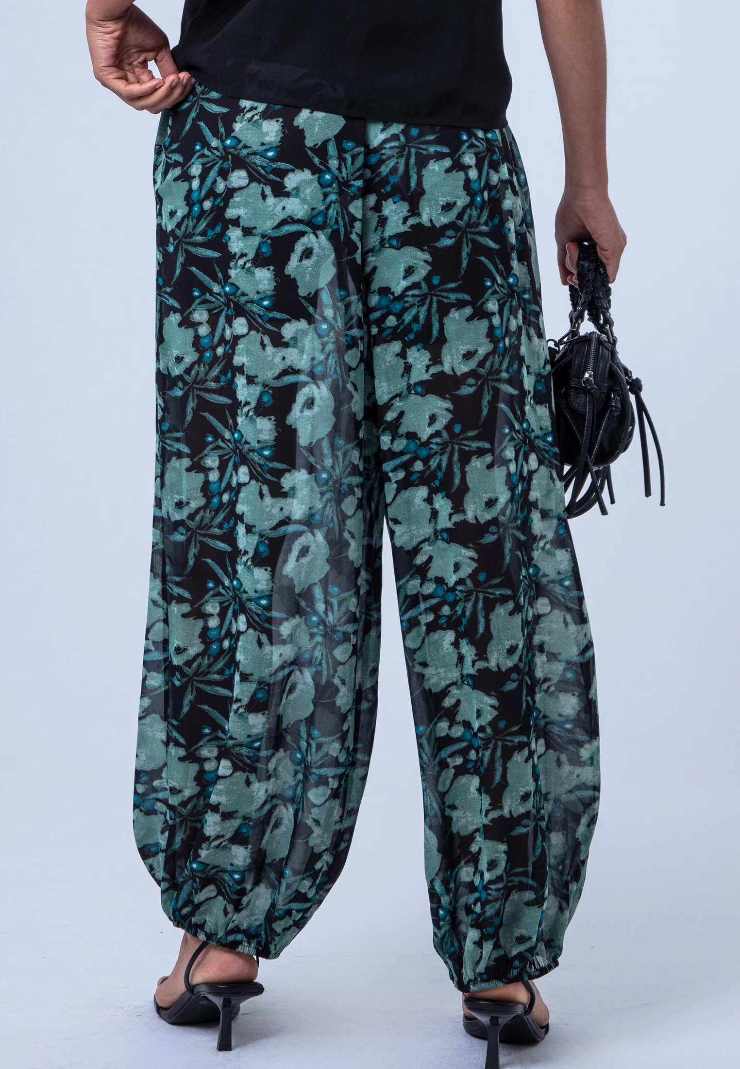 HELENA TROUSERS PRIME GREEN - Image 3