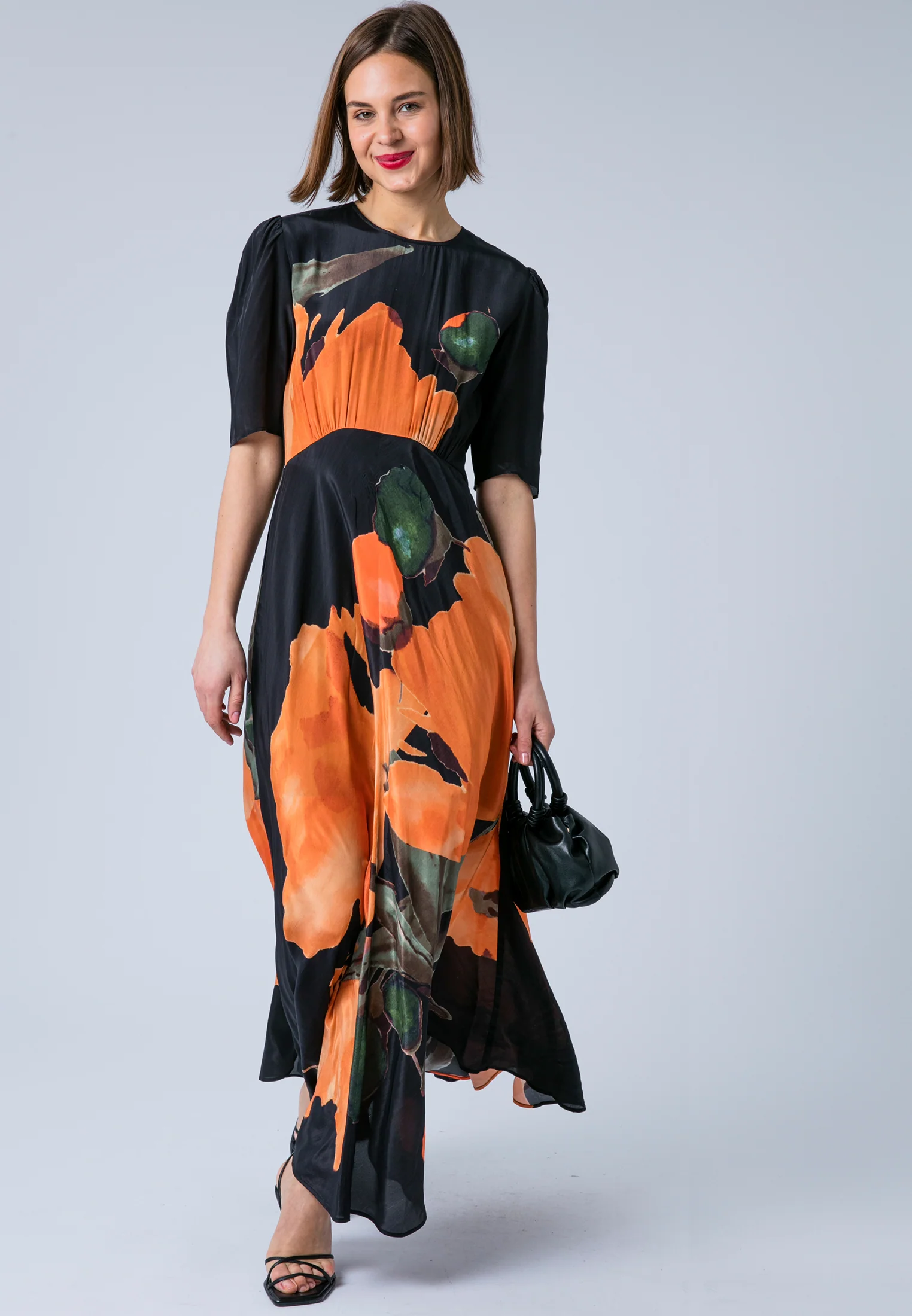 SIENNA MAXI DRESS PRIME ORANGE - Image 3