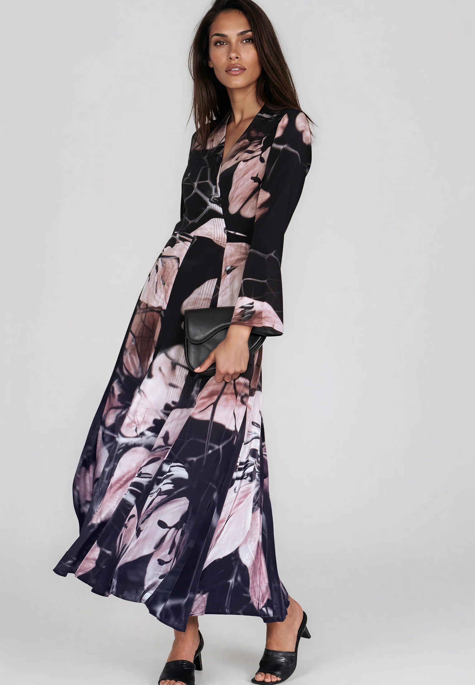 FLORENCE WRAP DRESS WHISPER