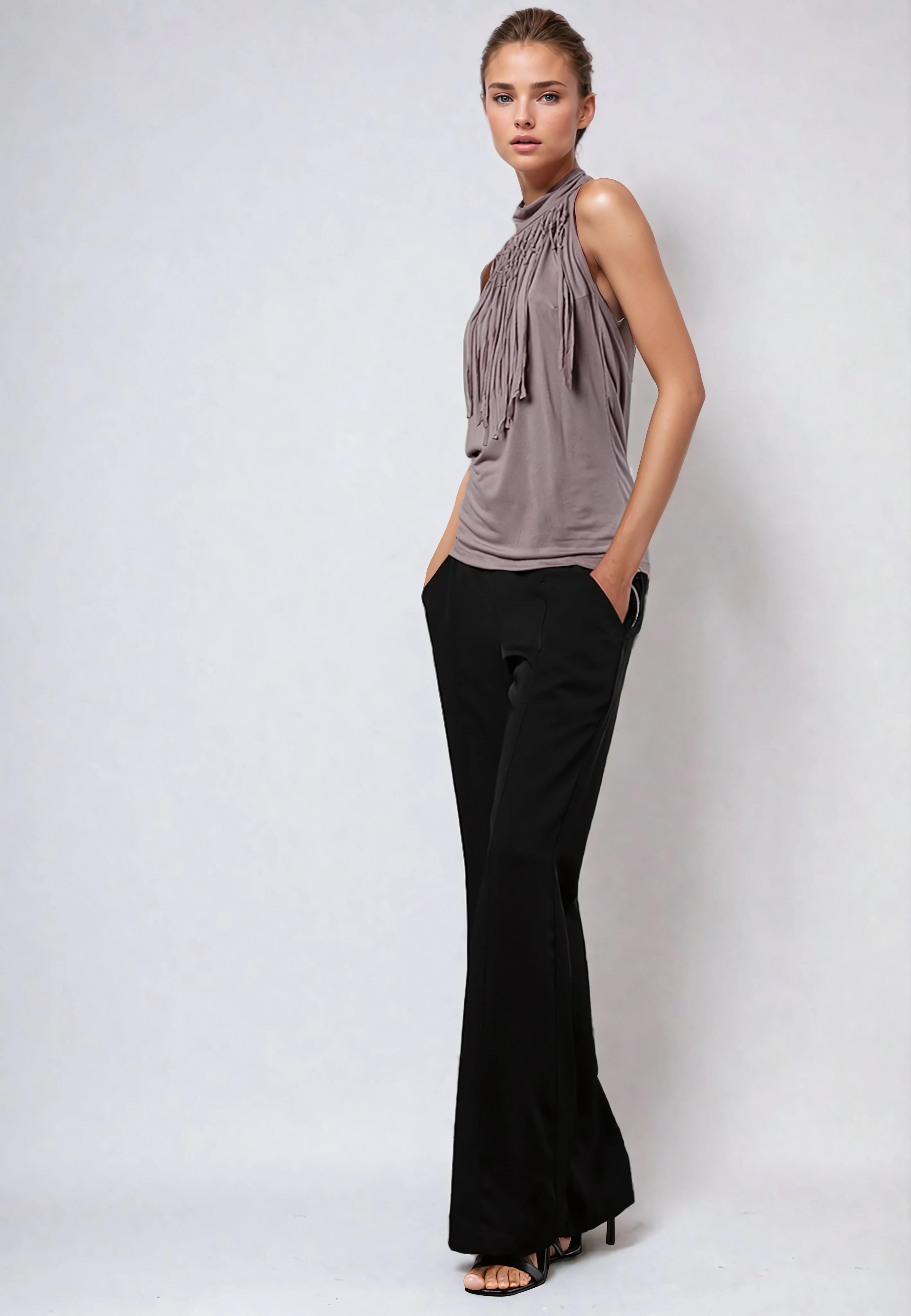 FLOURISH BACKLESS TOP GULL GREY - Image 5