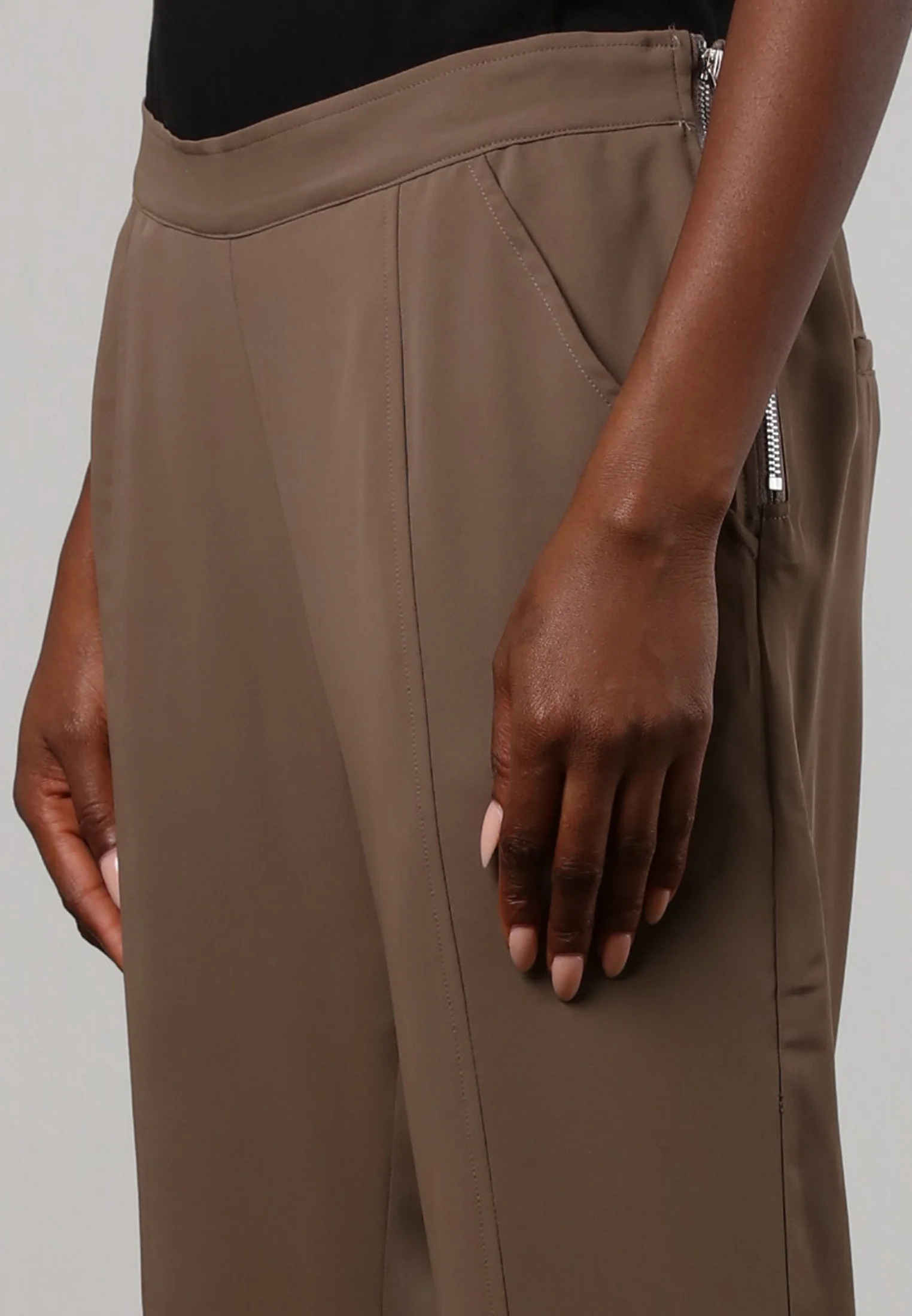 FLUX FLARE TROUSER CHESTNUT - Image 6