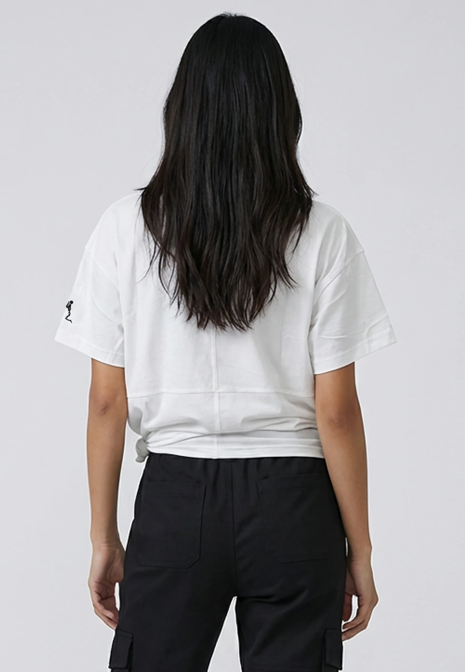 FRAME CROSS T-SHIRT WHITE - Image 4