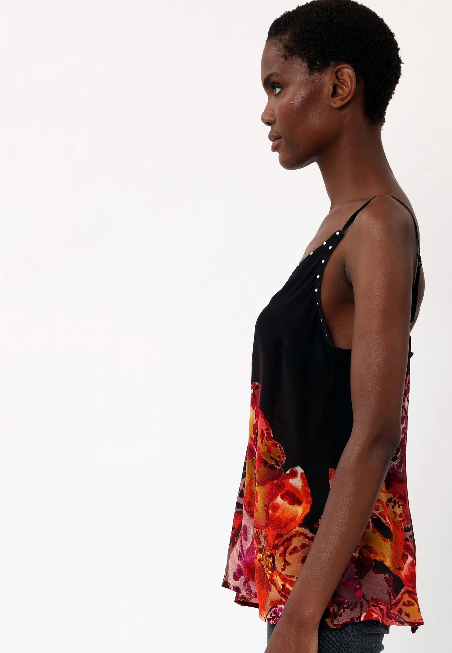 FRAME CAMI PERIPHERY BLACK - Image 5
