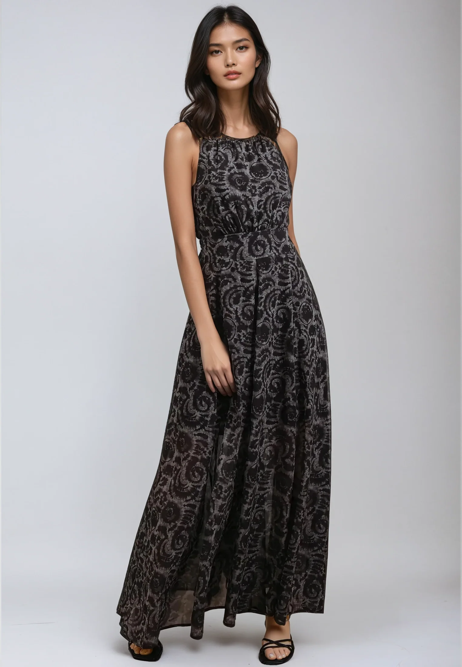 GIGI MAXI DRESS BLACK - Image 3