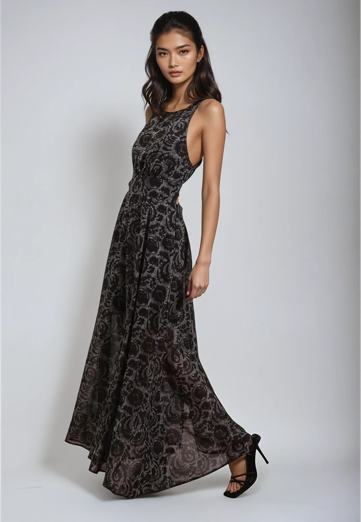 GIGI MAXI DRESS BLACK - Image 4