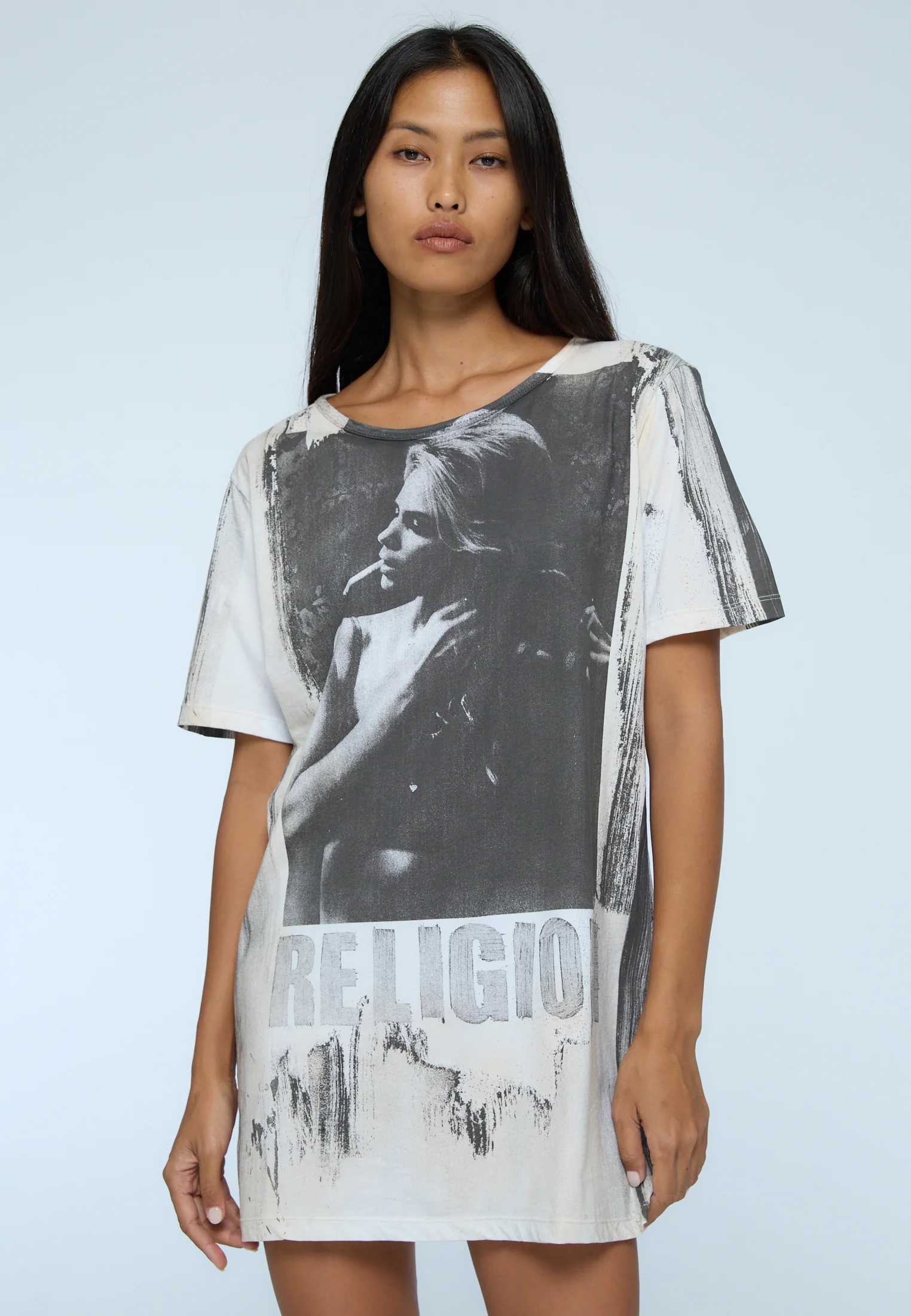 GIRL SMOKING DRESS WHITE - Image 4