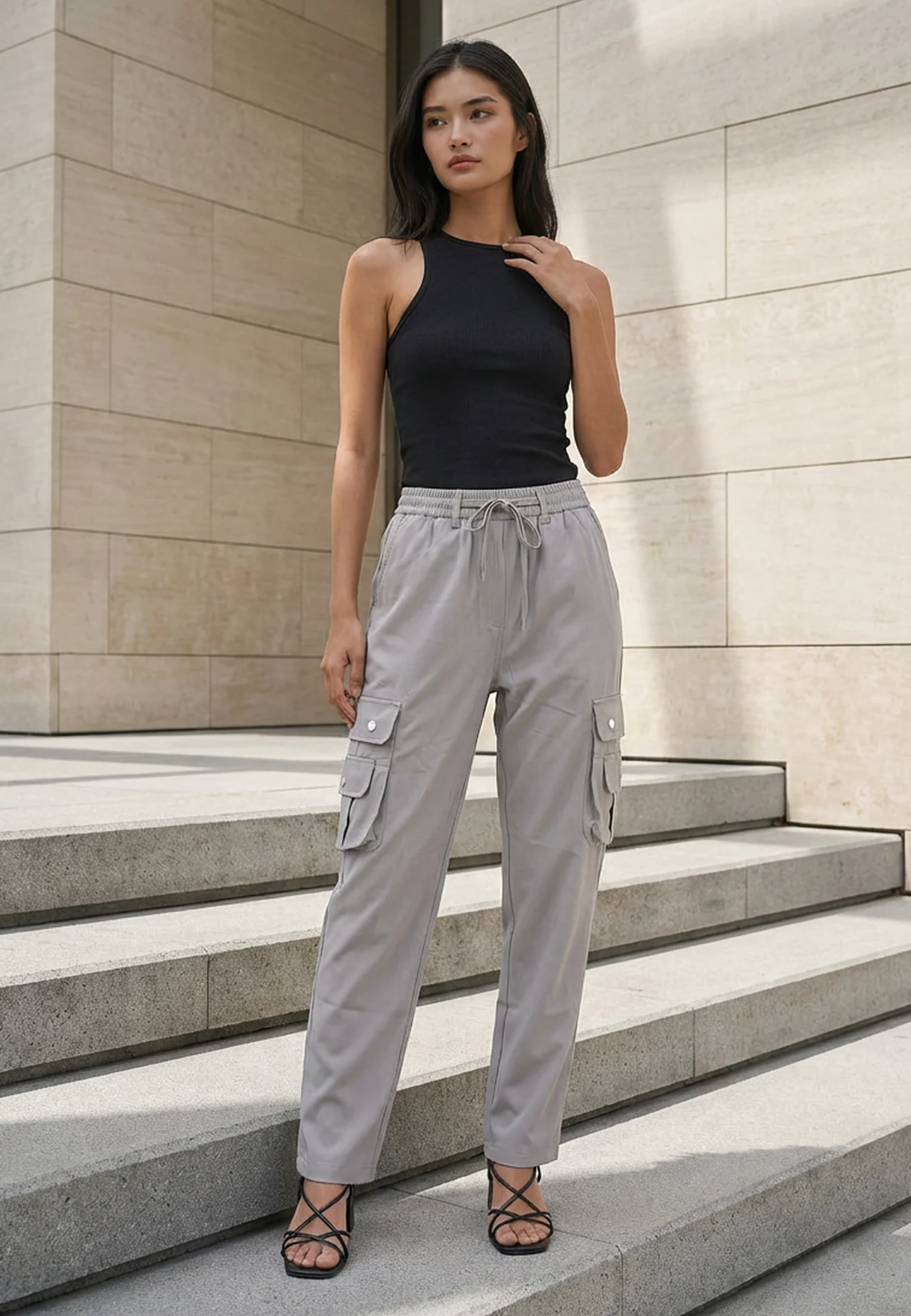 GLOW TROUSER GREY - Image 6