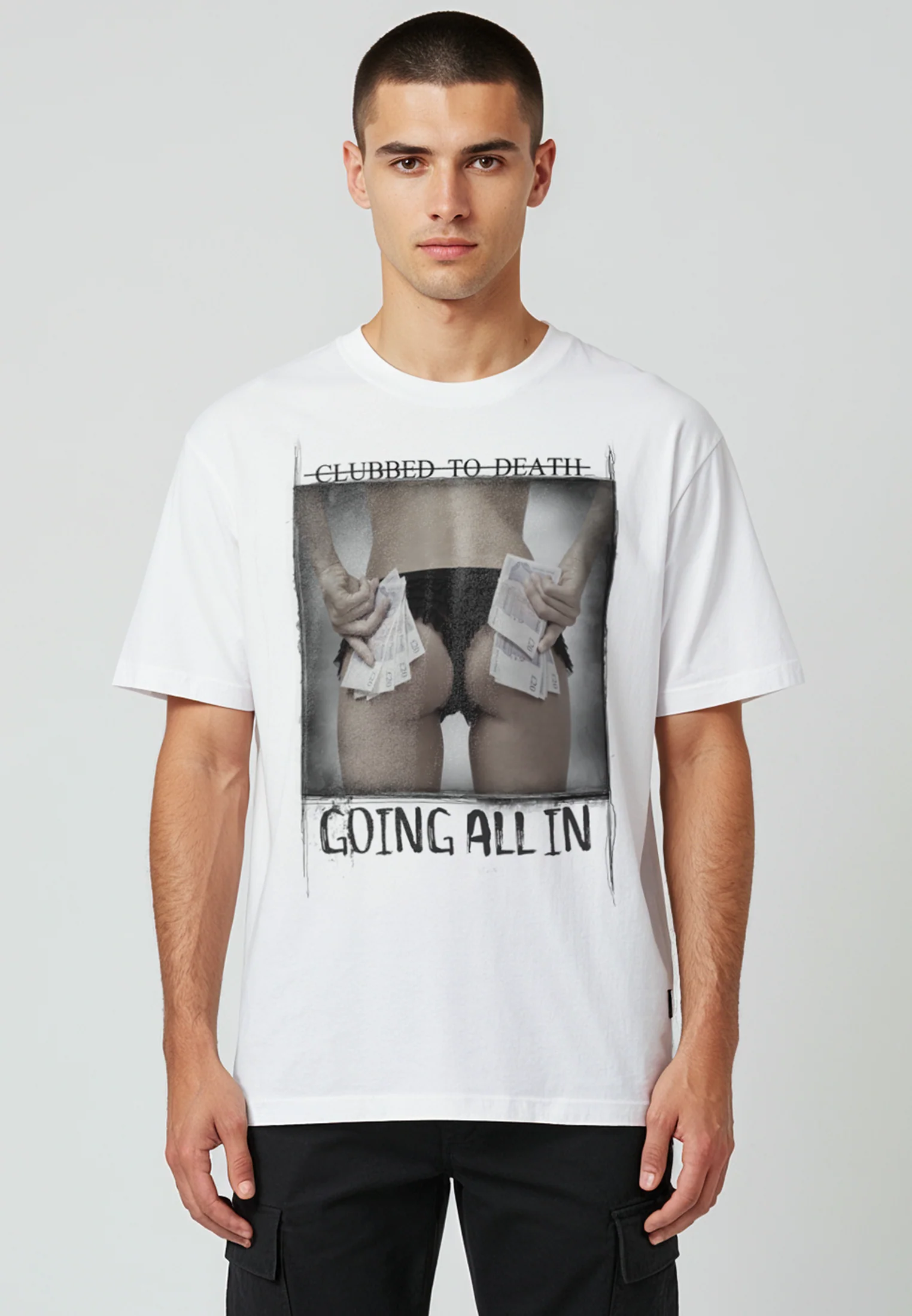 GOING ALL IN T-SHIRT WHITE - Image 2