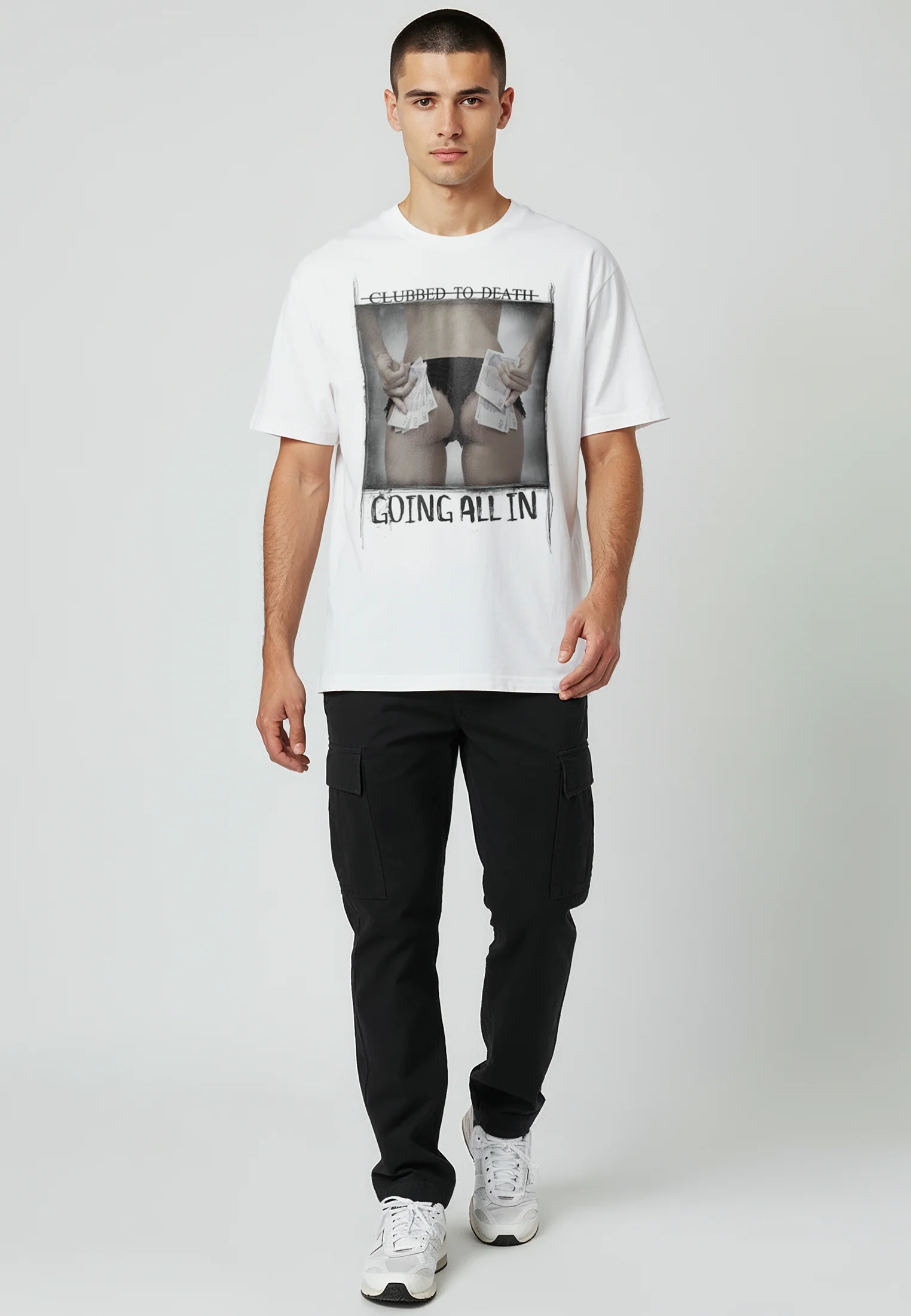 GOING ALL IN T-SHIRT WHITE - Image 4