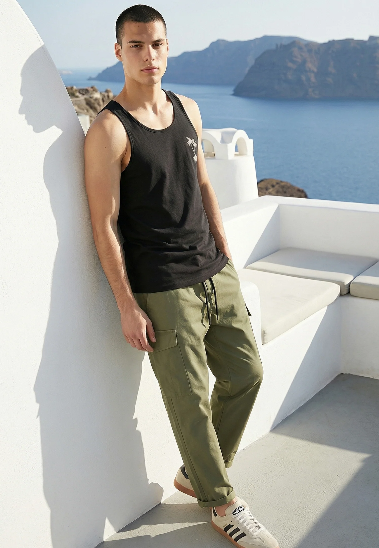 GOOD VIBES VEST BLACK - Image 5