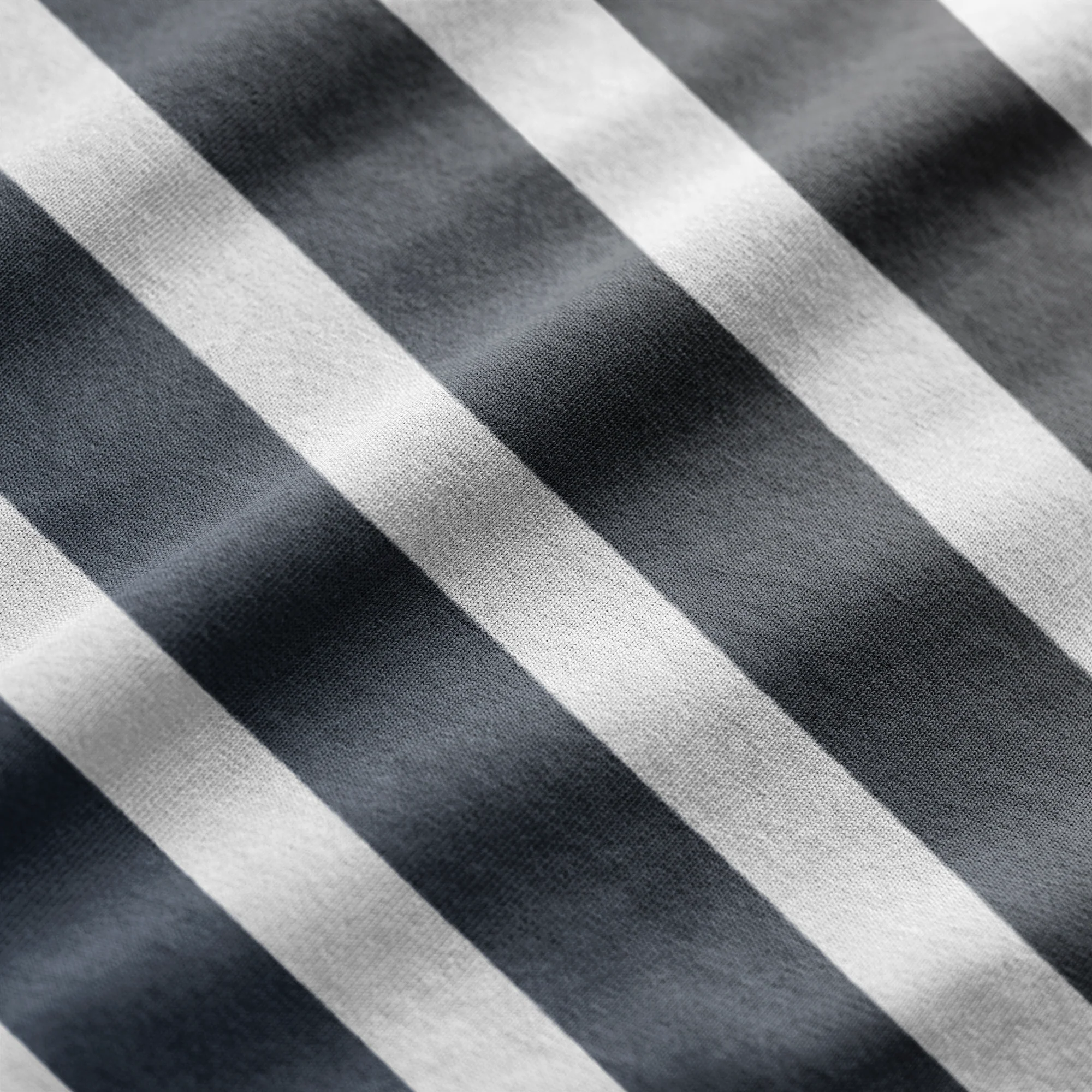 GRADIENT T-SHIRT BLACK & COBALT BLUE - Image 3