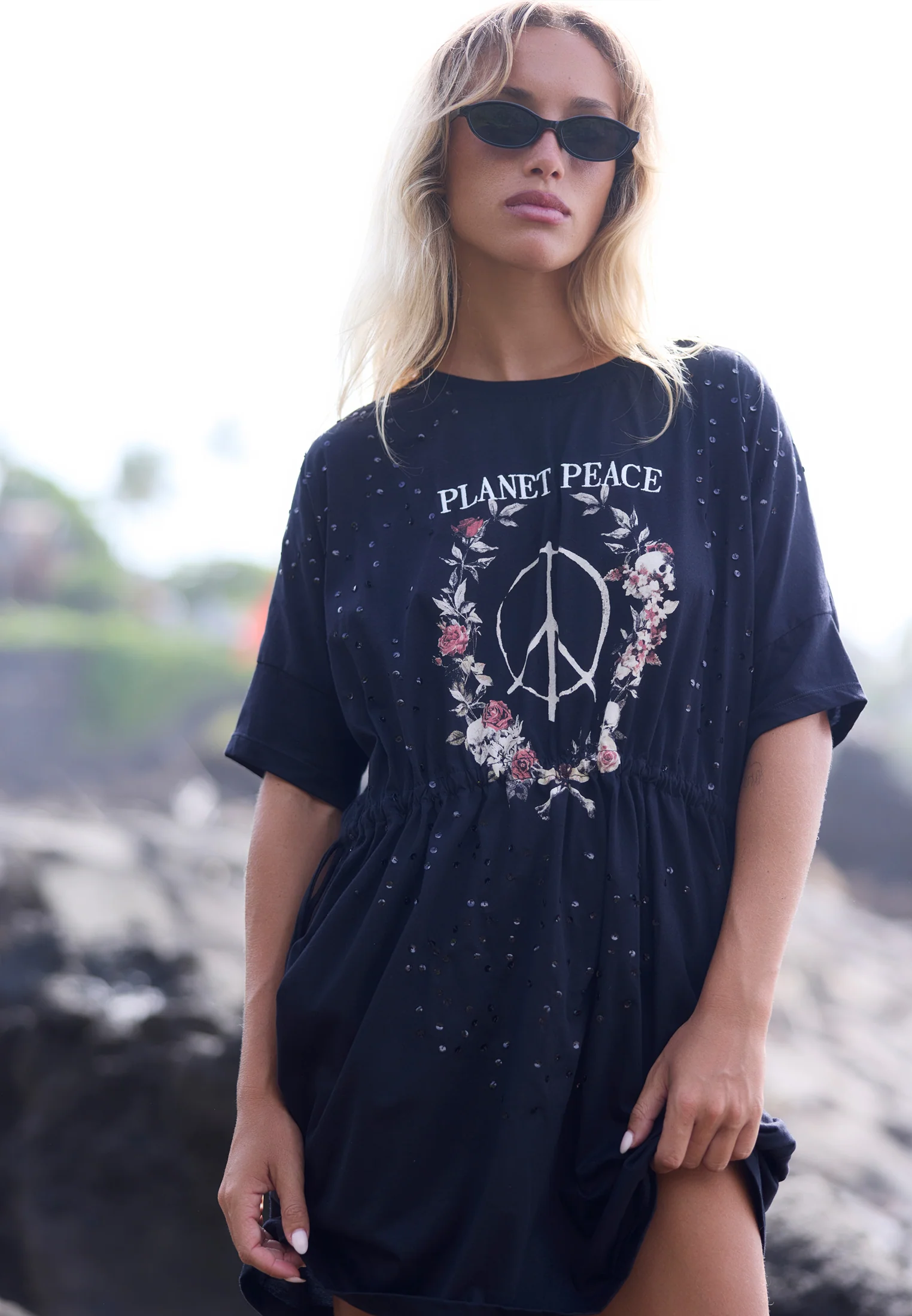PLANET DRESS BLACK - Image 2