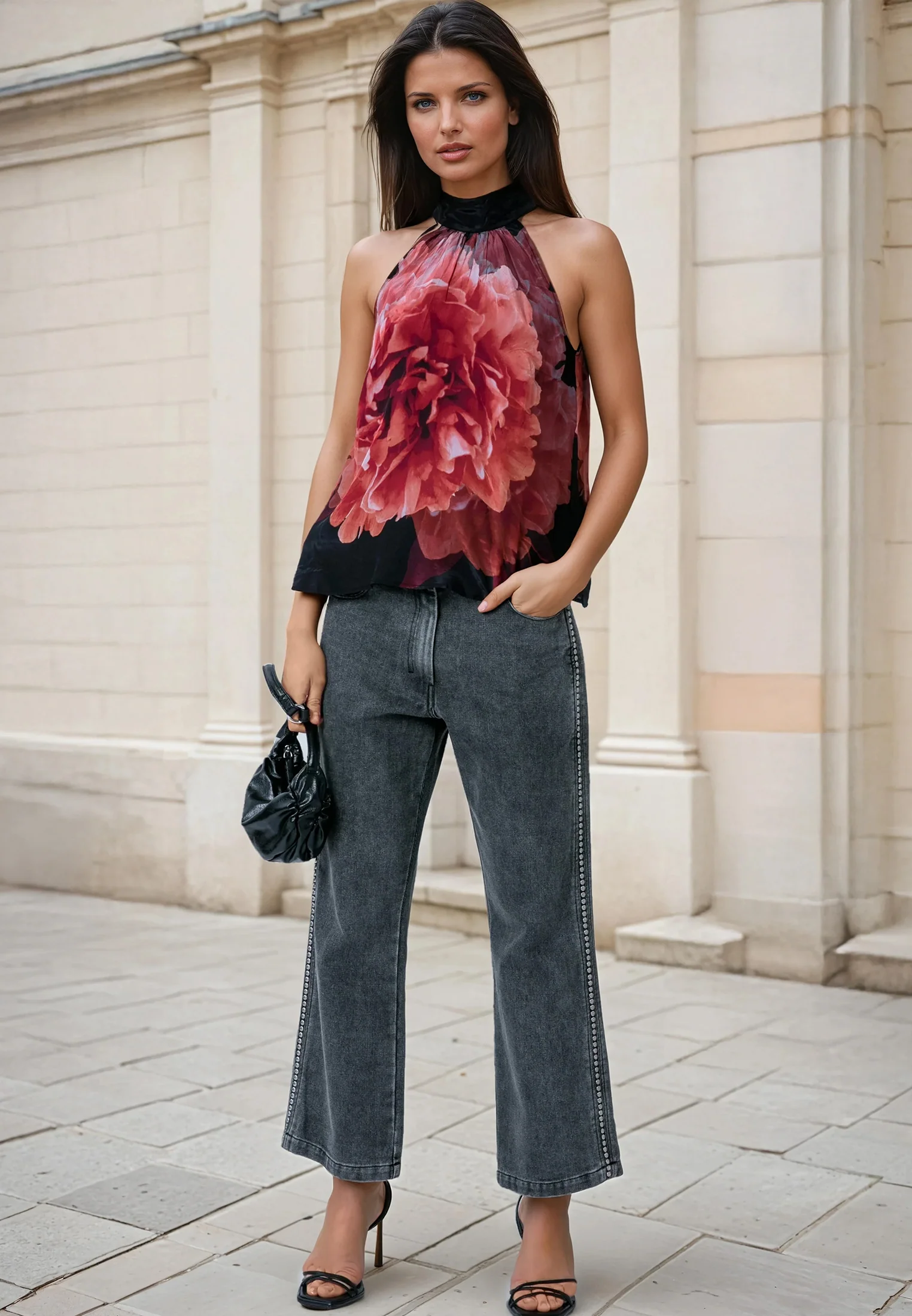 LAUREN TOP PARADISE TERRACOTTA - Image 2