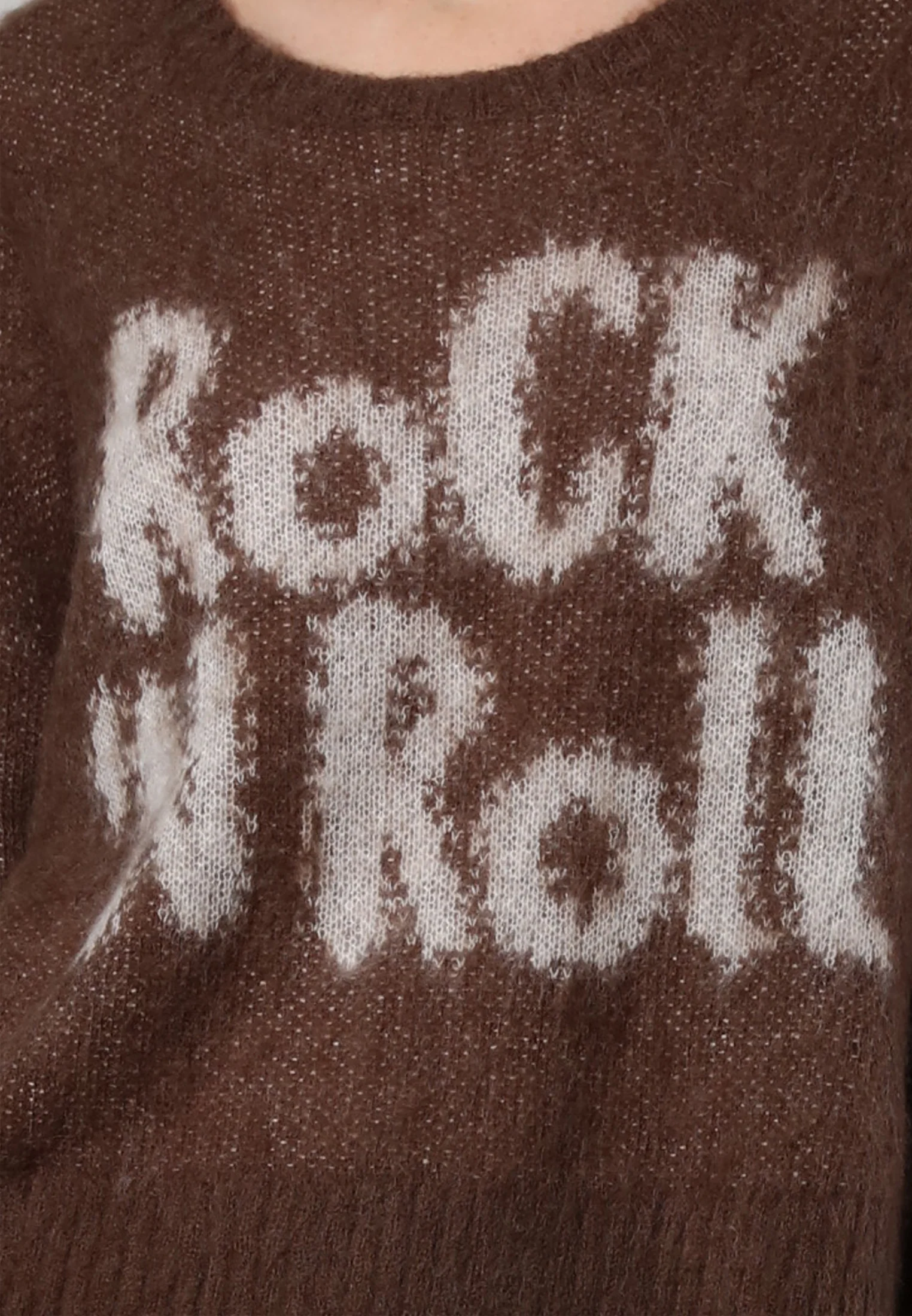 HEART JUMPER BROWN - Image 3