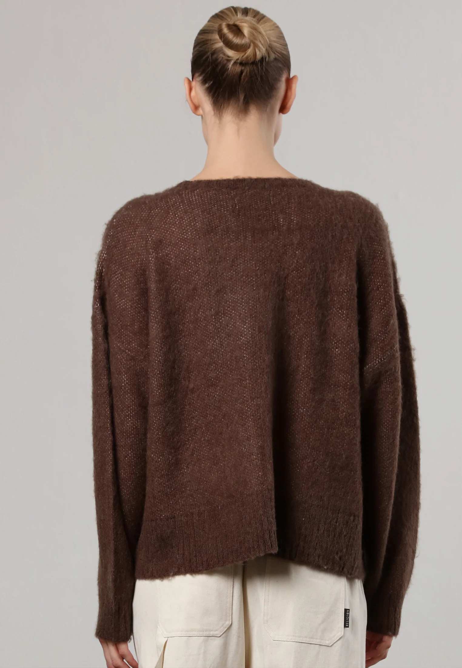 HEART JUMPER BROWN - Image 4