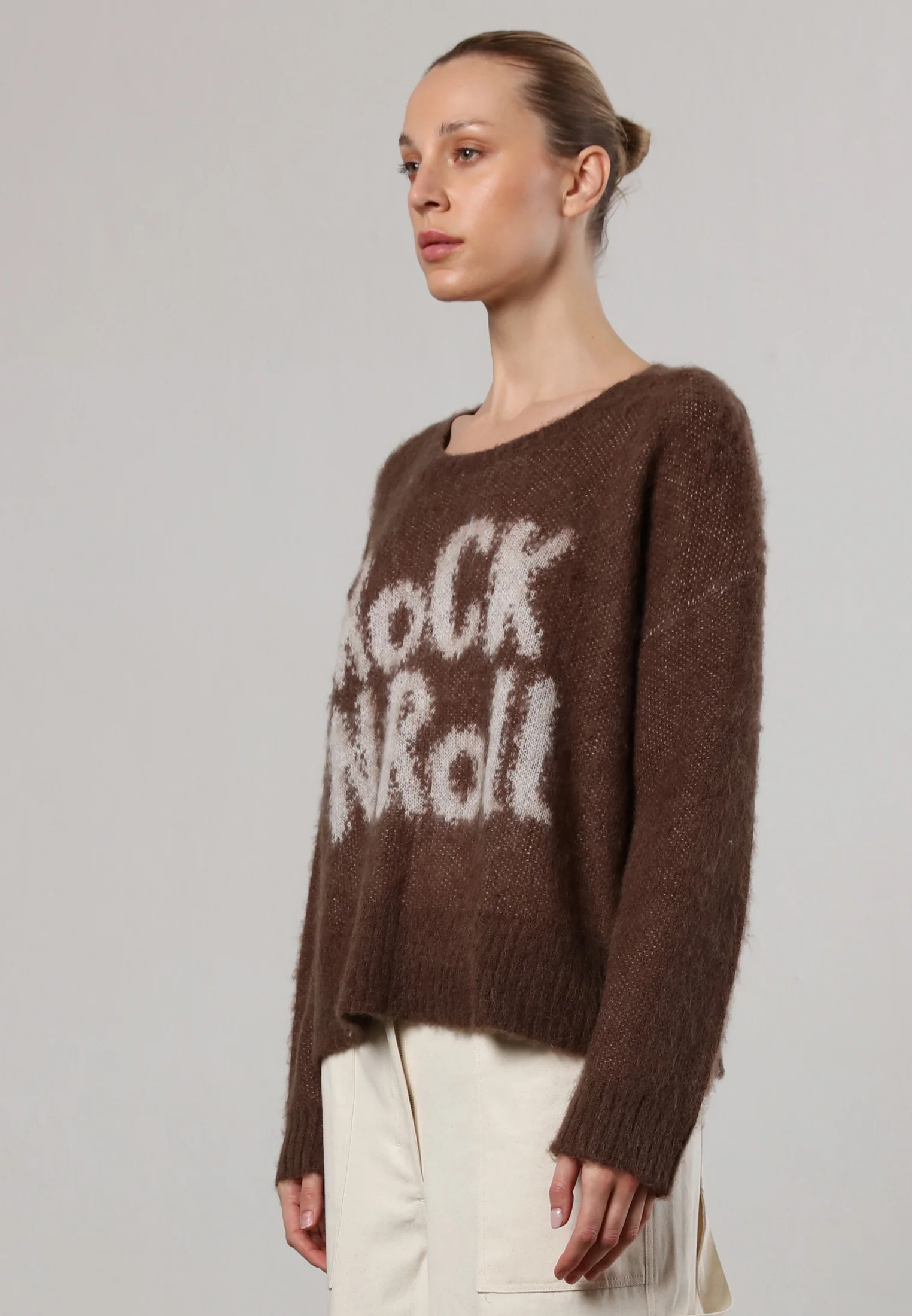 HEART JUMPER BROWN - Image 5