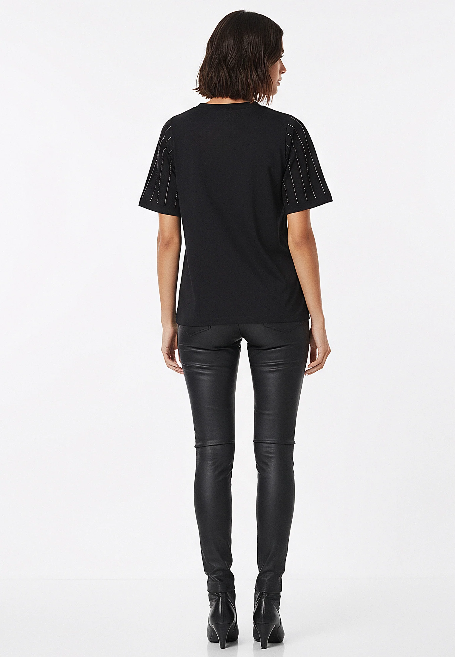 HEARTBREAKER T-SHIRT REBEL HEART BLACK - Image 6