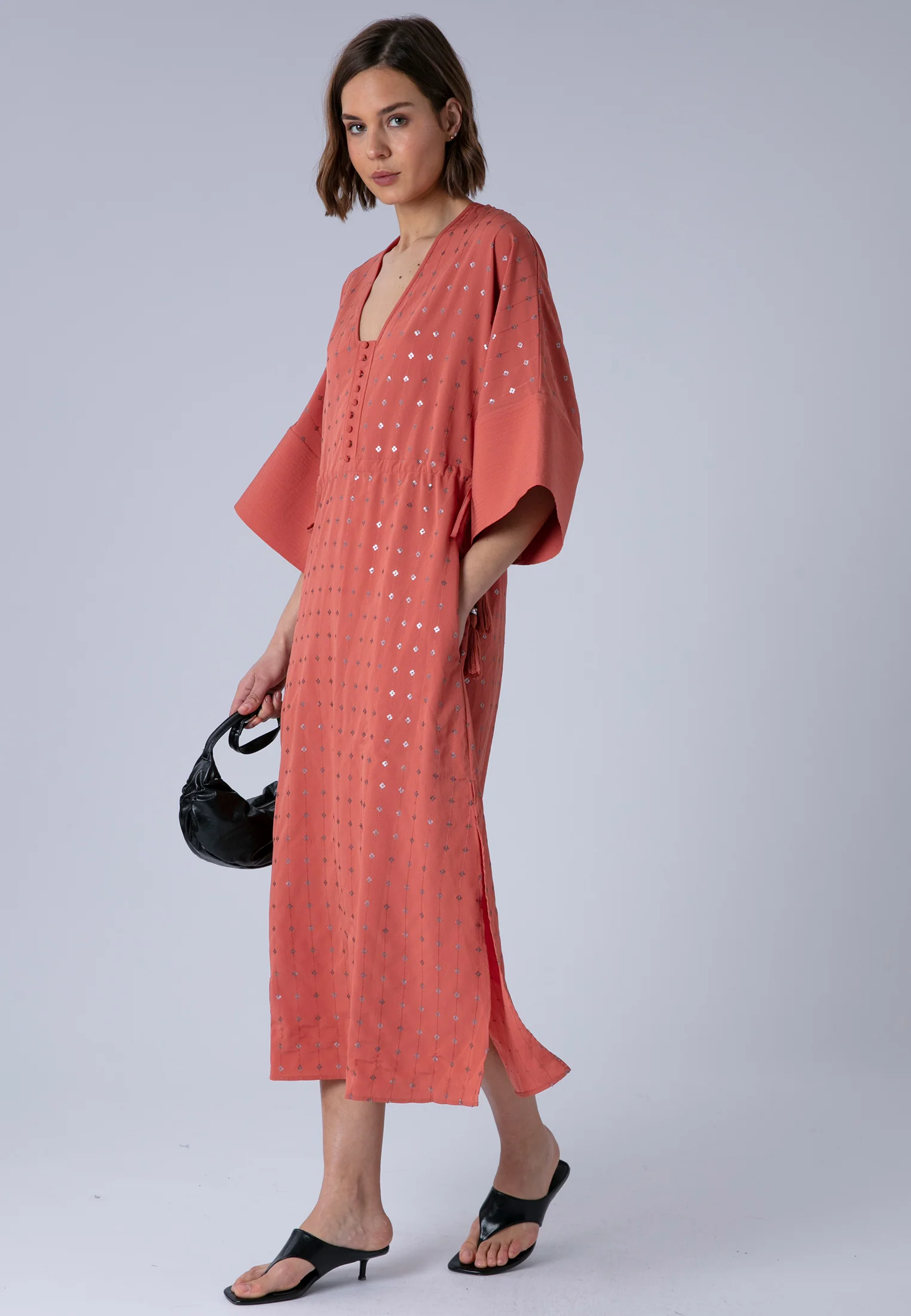 HELENA KAFTAN BURNT SIENNA - Image 4