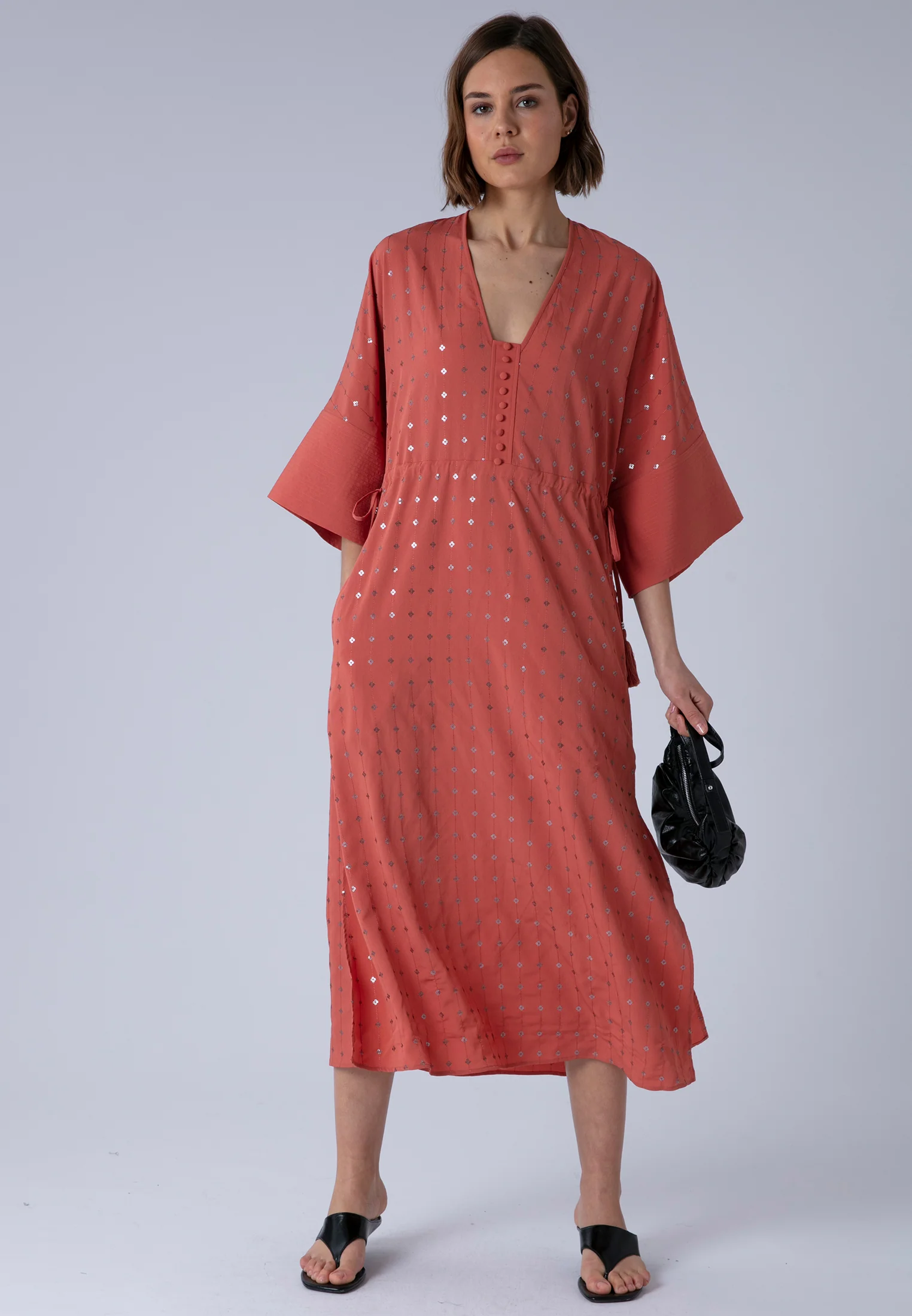 HELENA KAFTAN BURNT SIENNA - Image 8