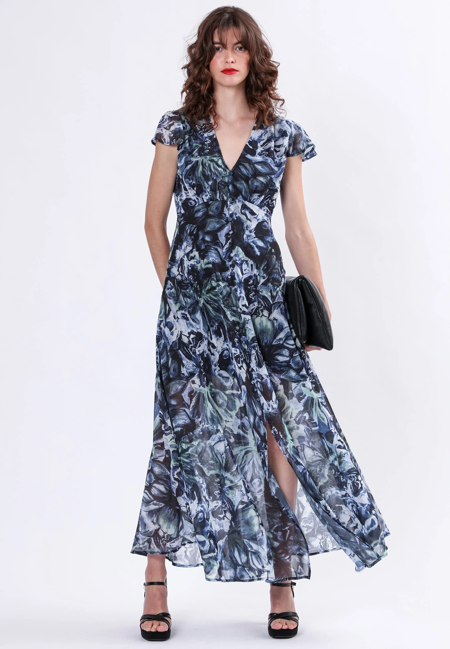 INDIUM MAXI DRESS METAPHORIC