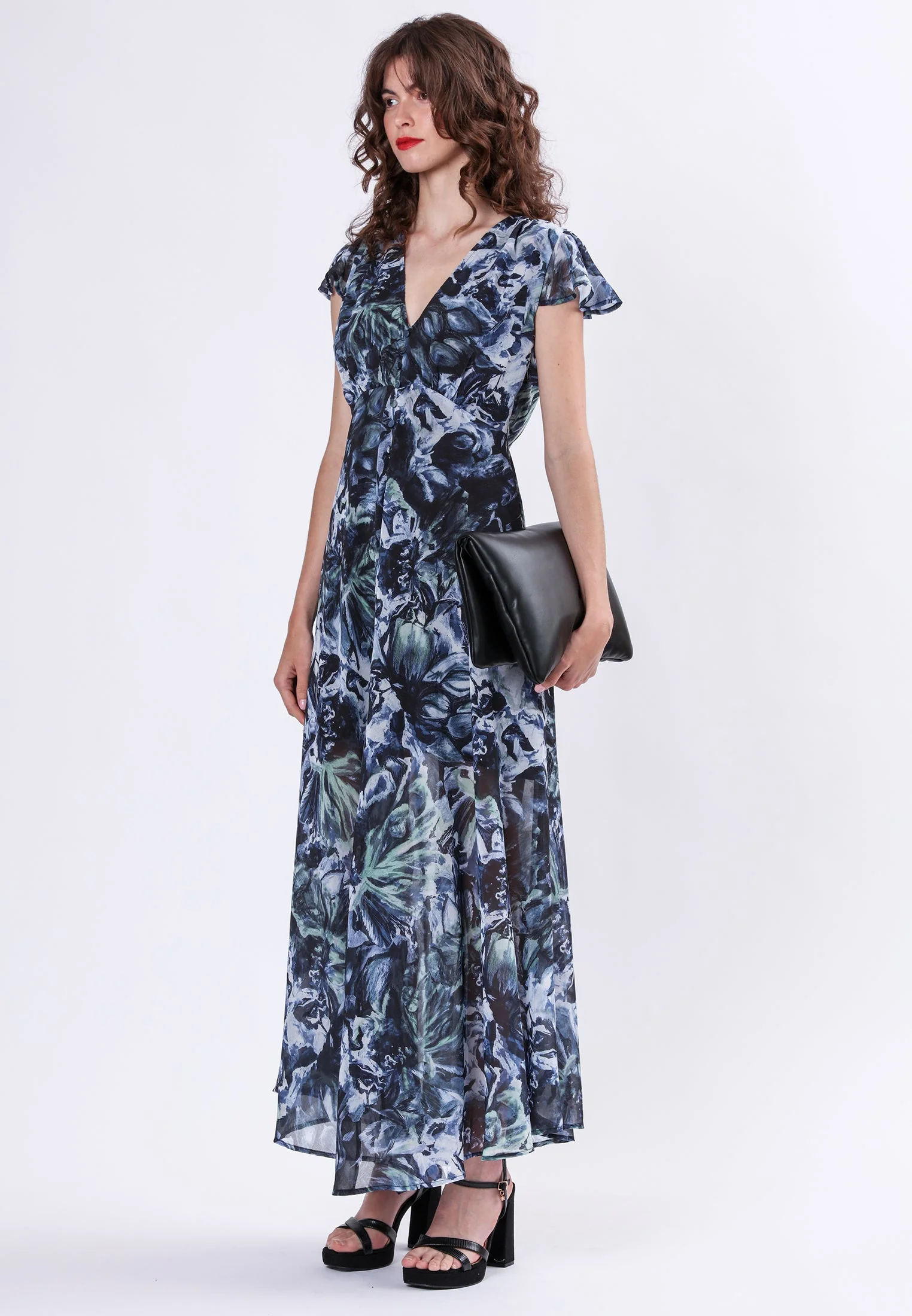 INDIUM MAXI DRESS METAPHORIC - Image 5