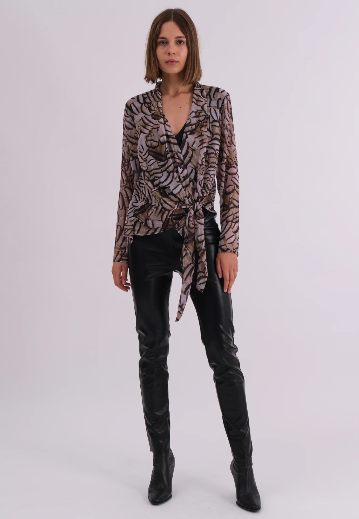 INFINITY TOP PLUME PRINT - Image 2