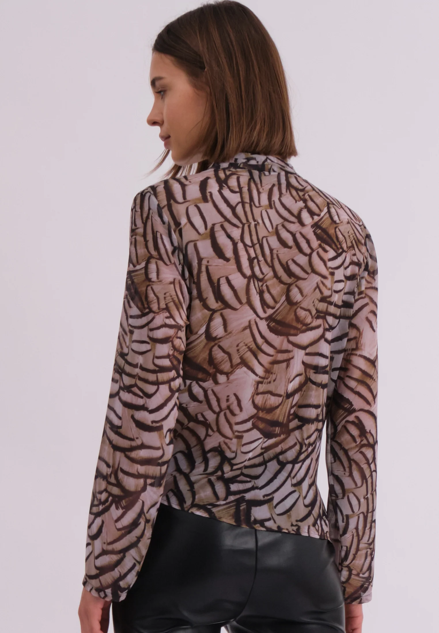 INFINITY TOP PLUME PRINT - Image 3