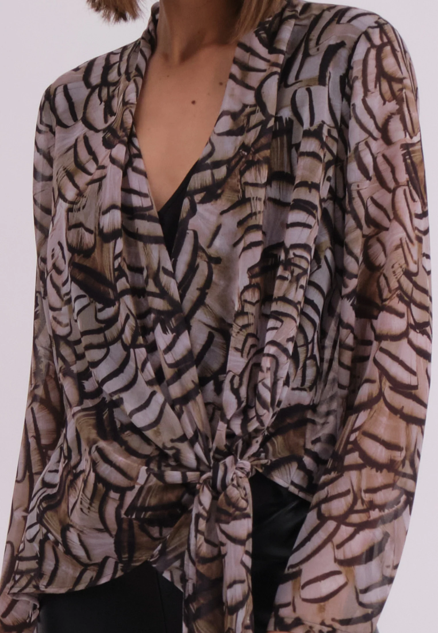 INFINITY TOP PLUME PRINT - Image 6