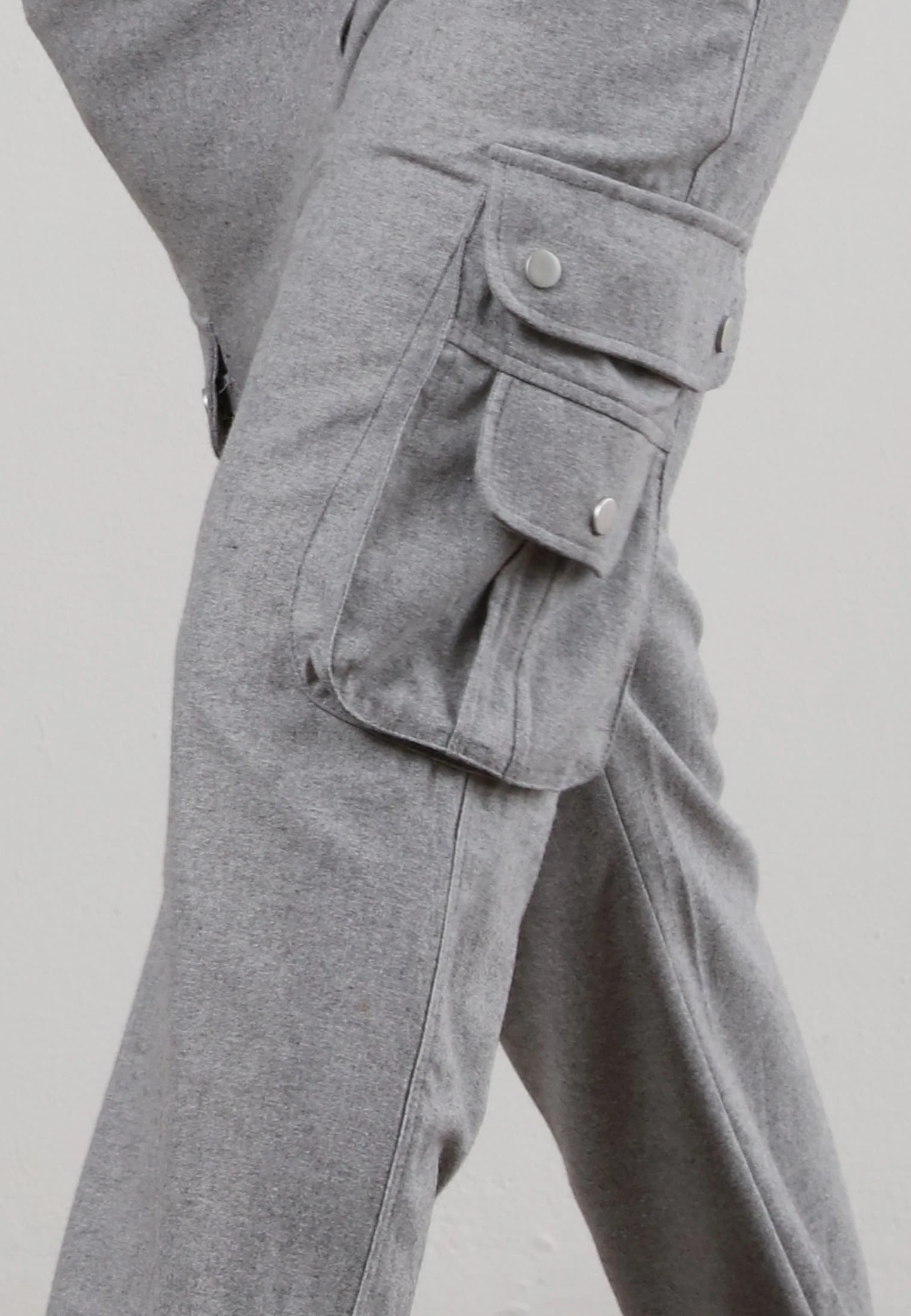 INNOCENT TROUSERS GREY MARL - Image 6