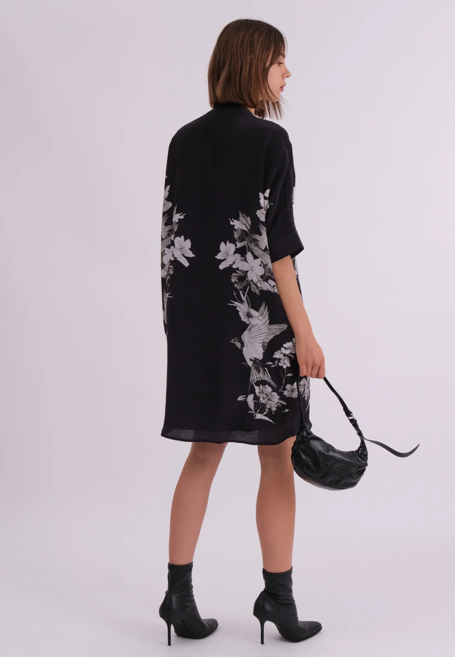 INVERSION TUNIC SWALLOW PRINT - Image 2