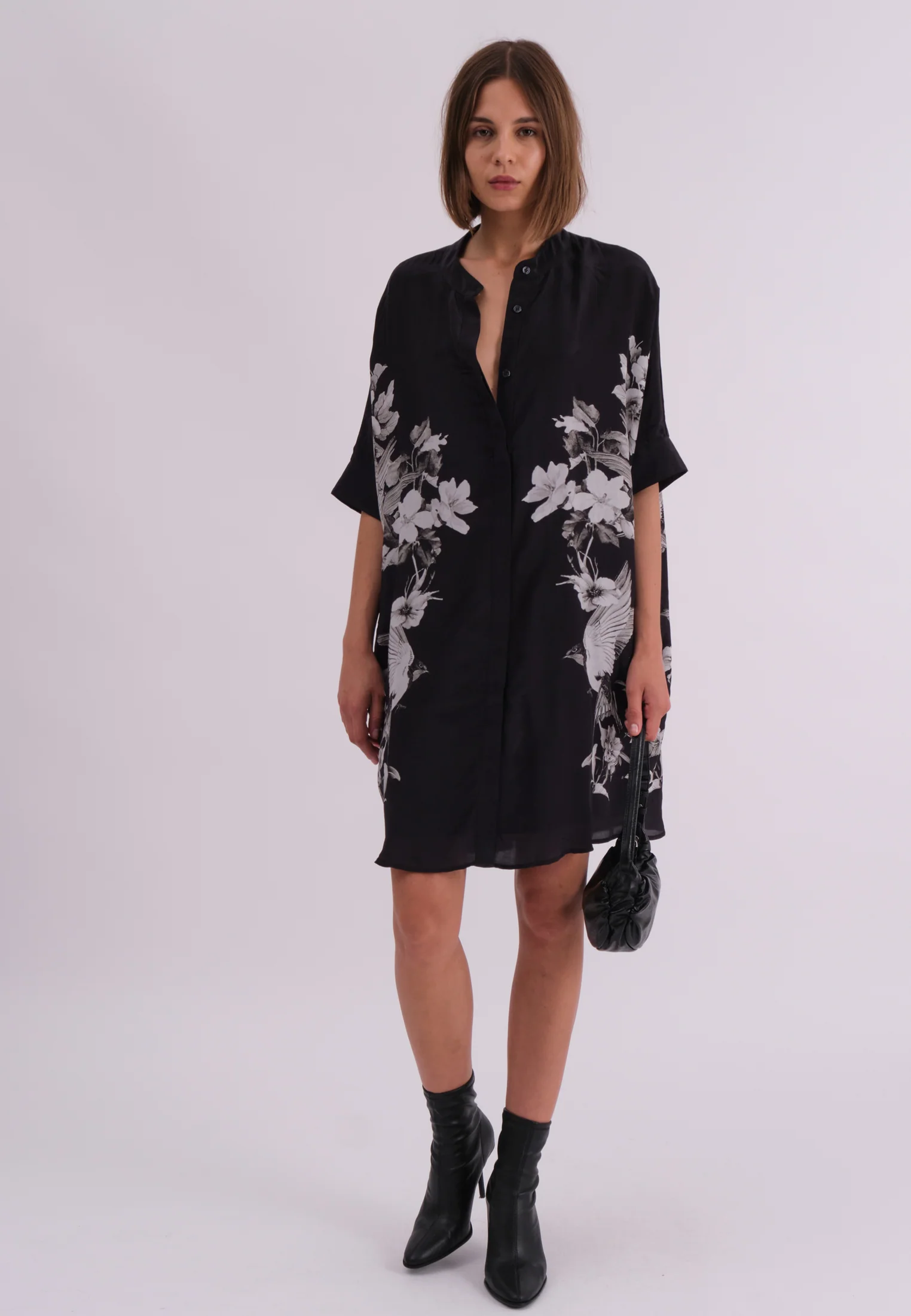 INVERSION TUNIC SWALLOW PRINT - Image 4