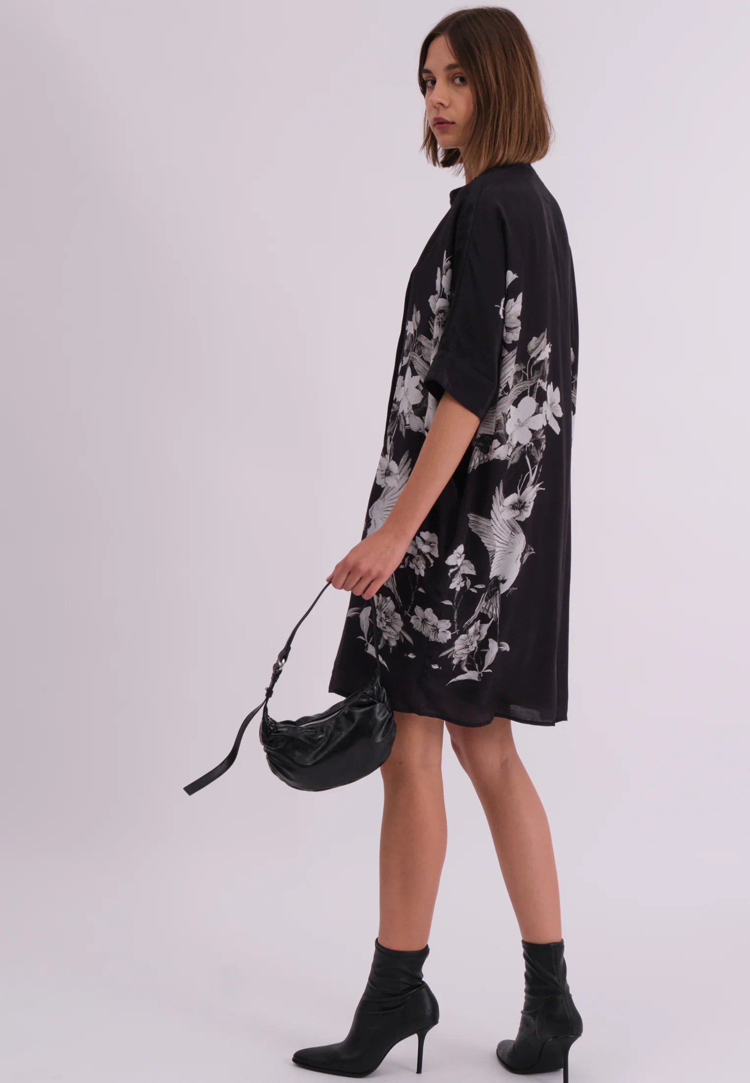INVERSION TUNIC SWALLOW PRINT - Image 5