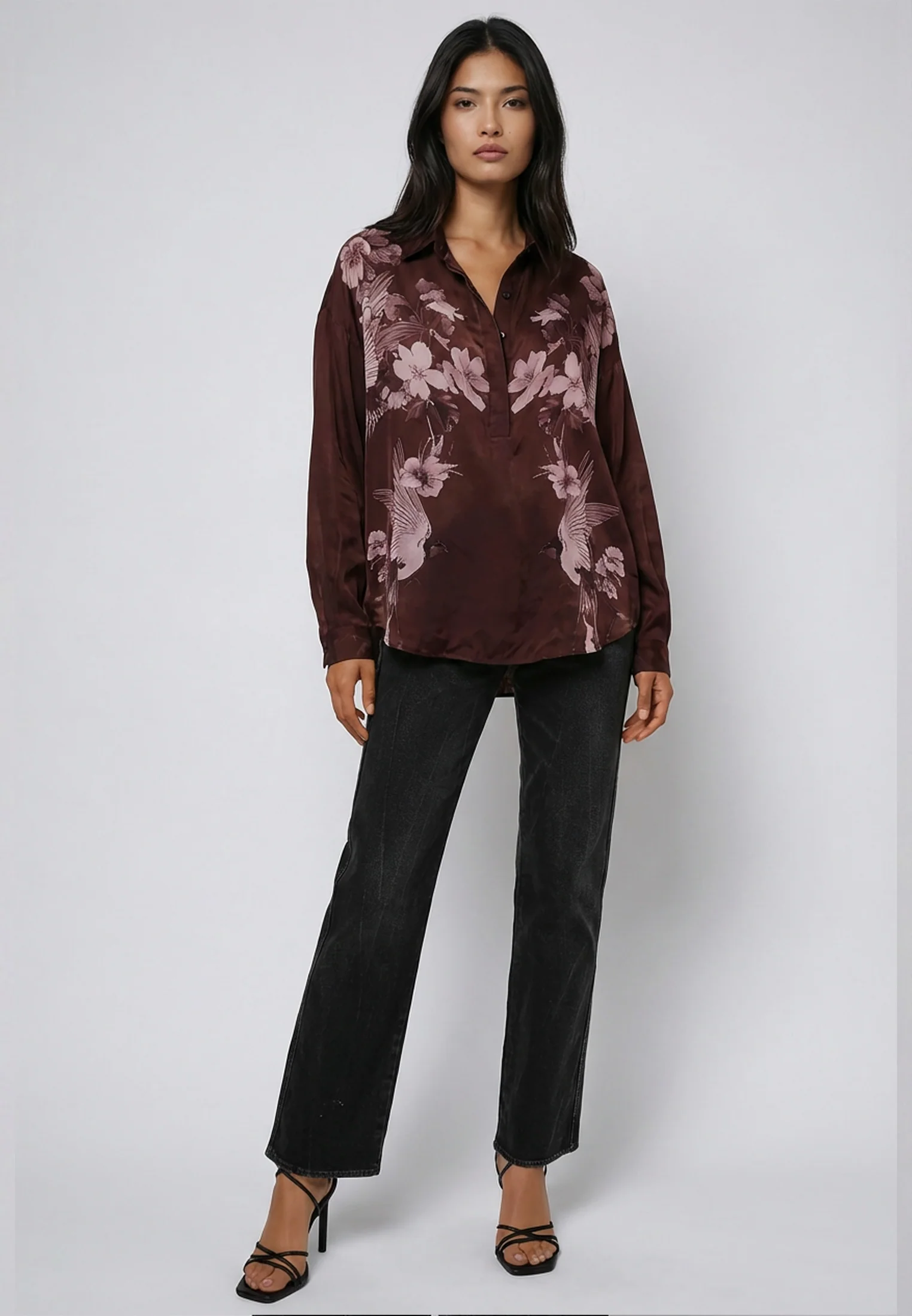 INVERSION SHIRT CHOC BROWN - Image 2