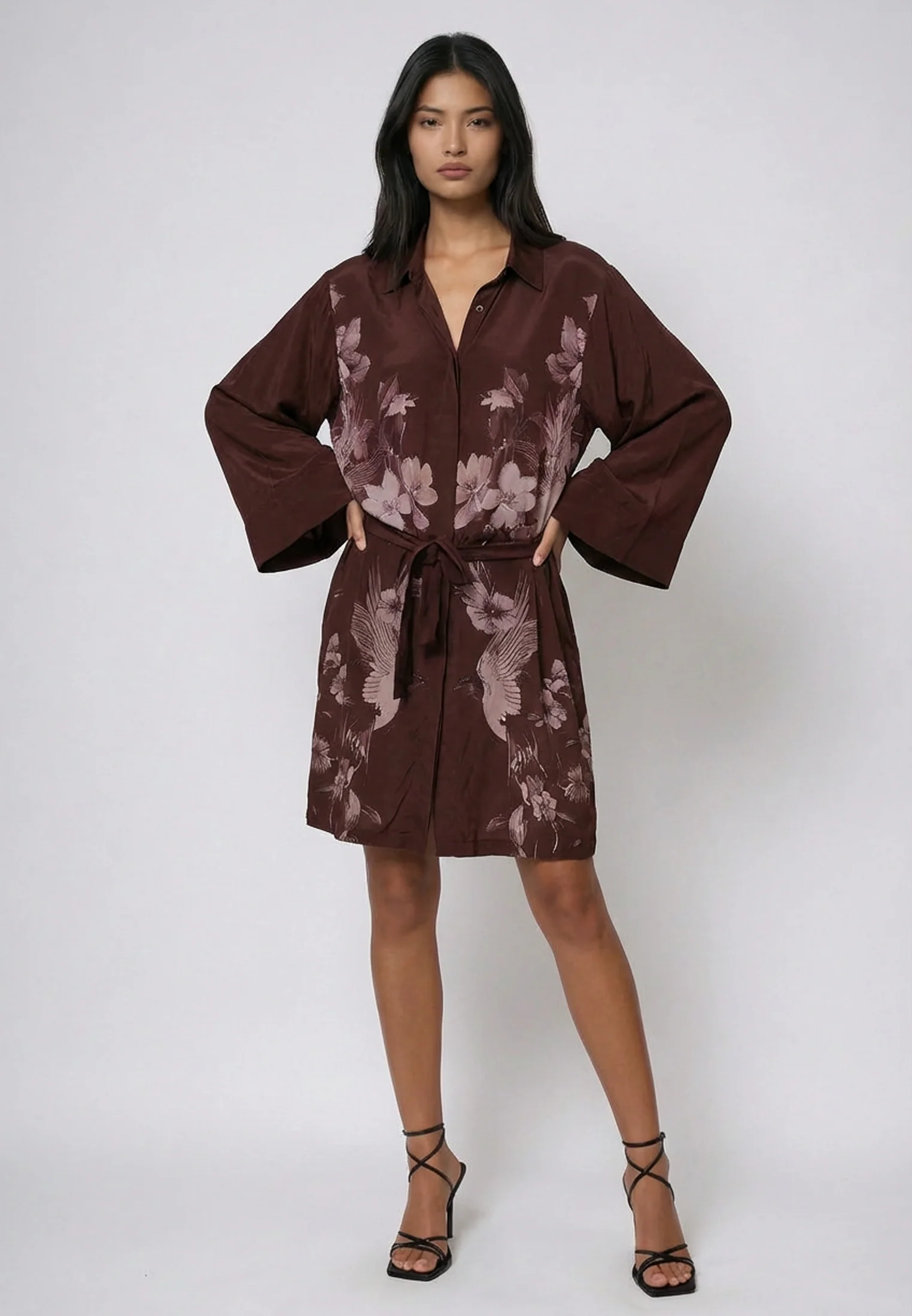 INVERSION LUST TUNIC CHOC BROWN - Image 4