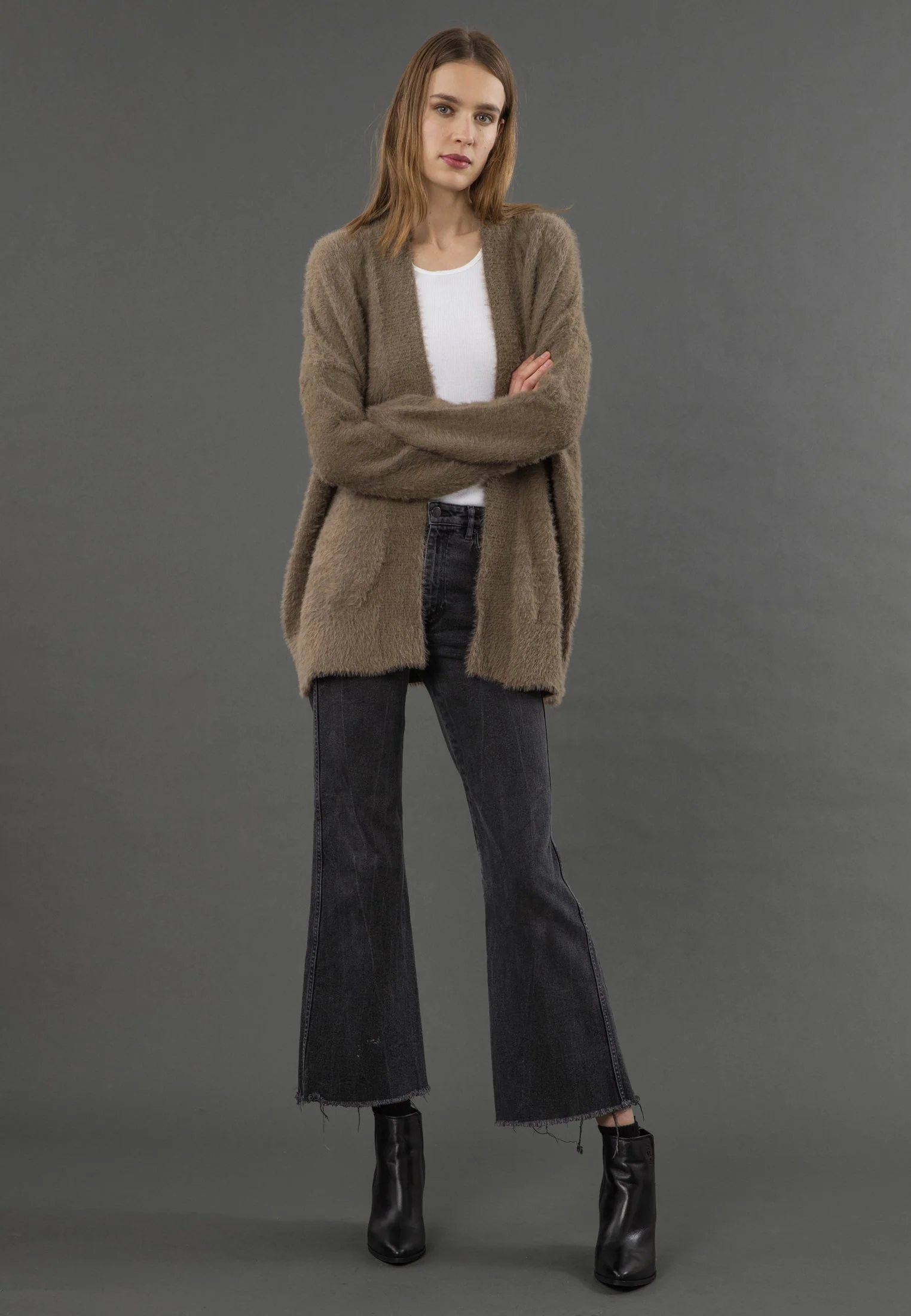 IRIS CARDIGAN BRINDLE - Image 3