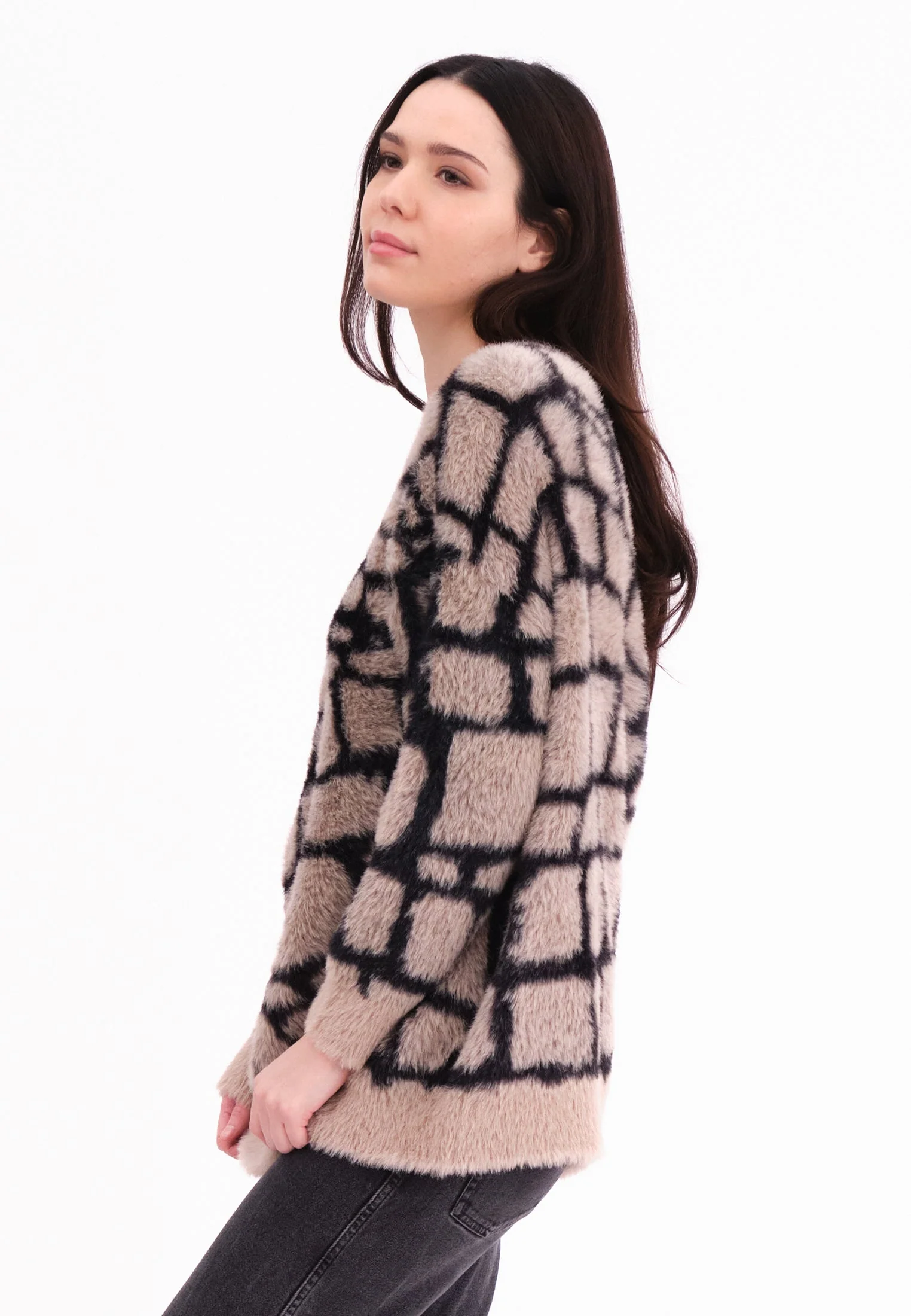 IRIS JUMPER STONE & BLACK - Image 5