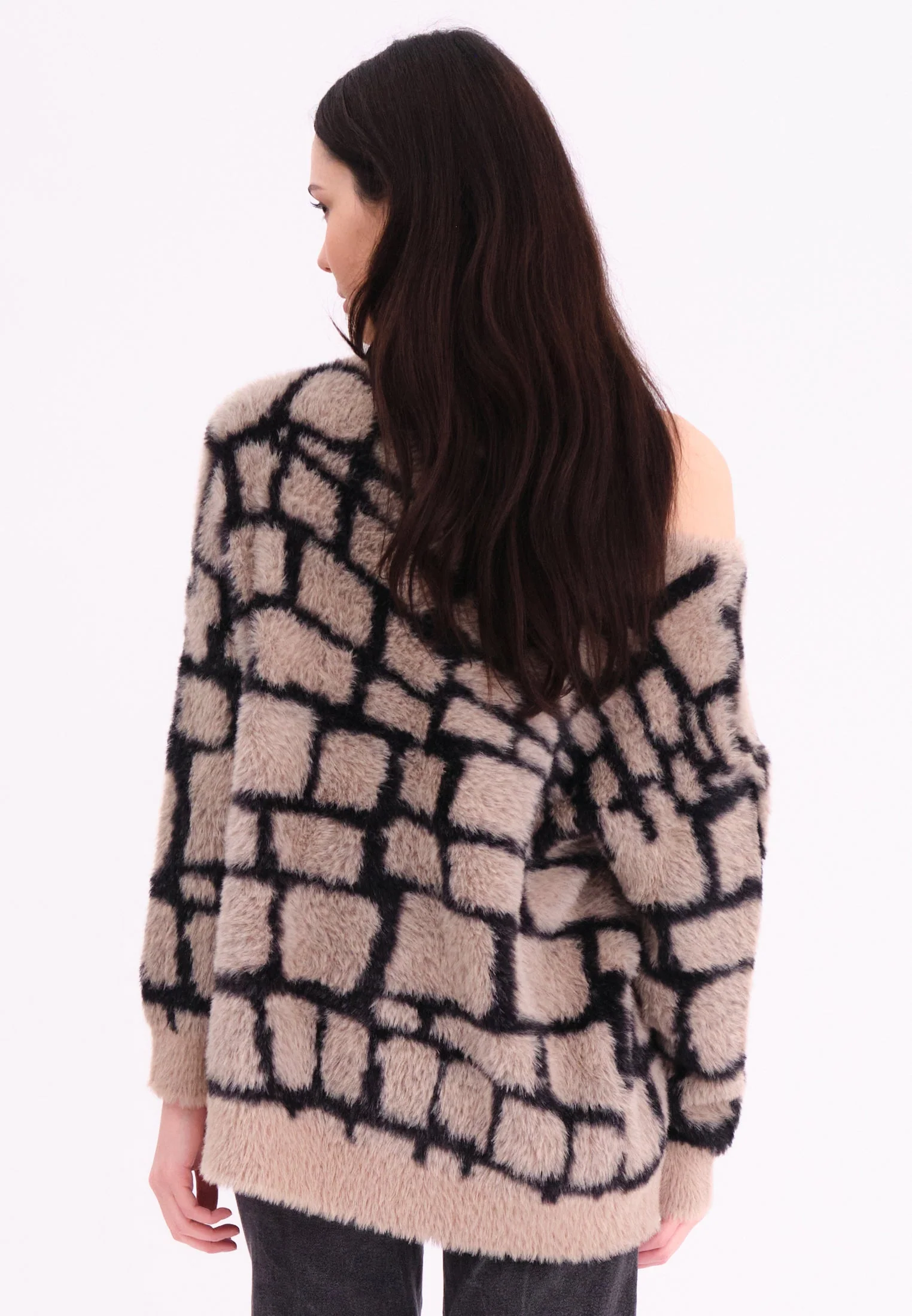 IRIS JUMPER STONE & BLACK - Image 6