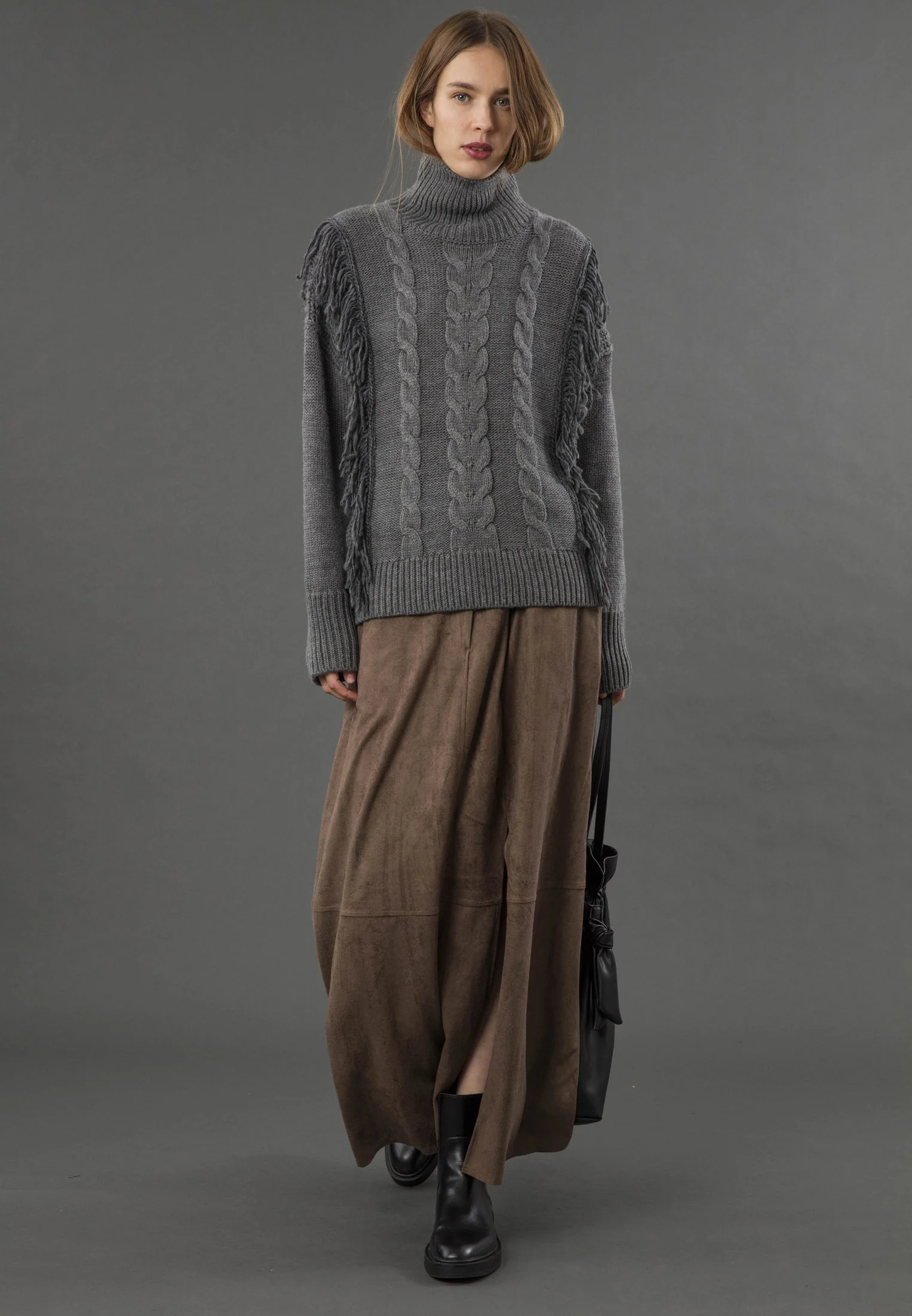 JAMIE JUMPER CHARCOAL - Image 5