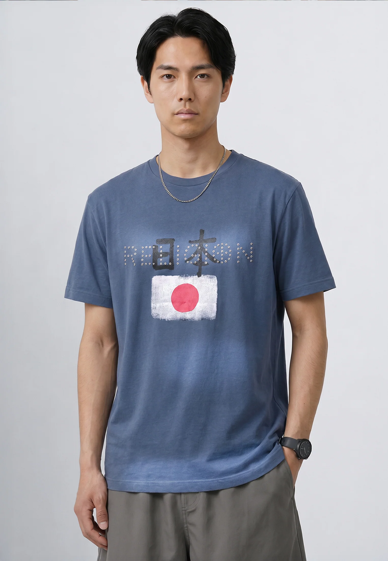 JAPAN T-SHIRT BRIGHT BLUE - Image 5
