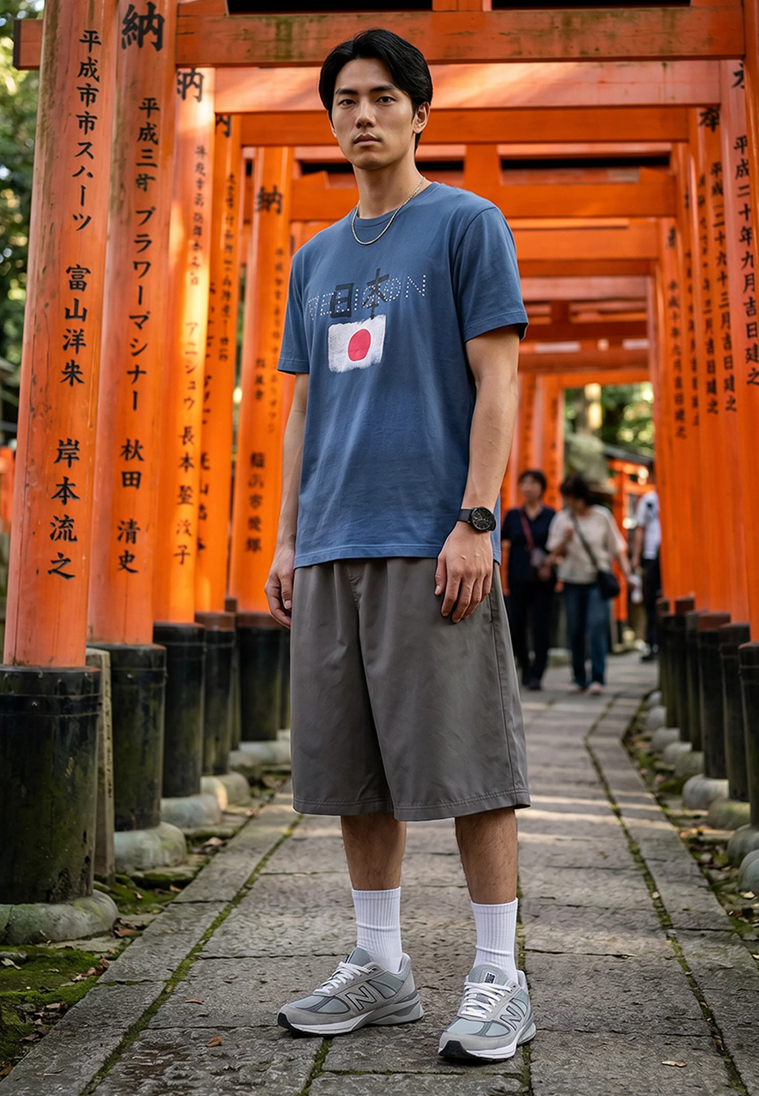 JAPAN T-SHIRT BRIGHT BLUE - Image 7