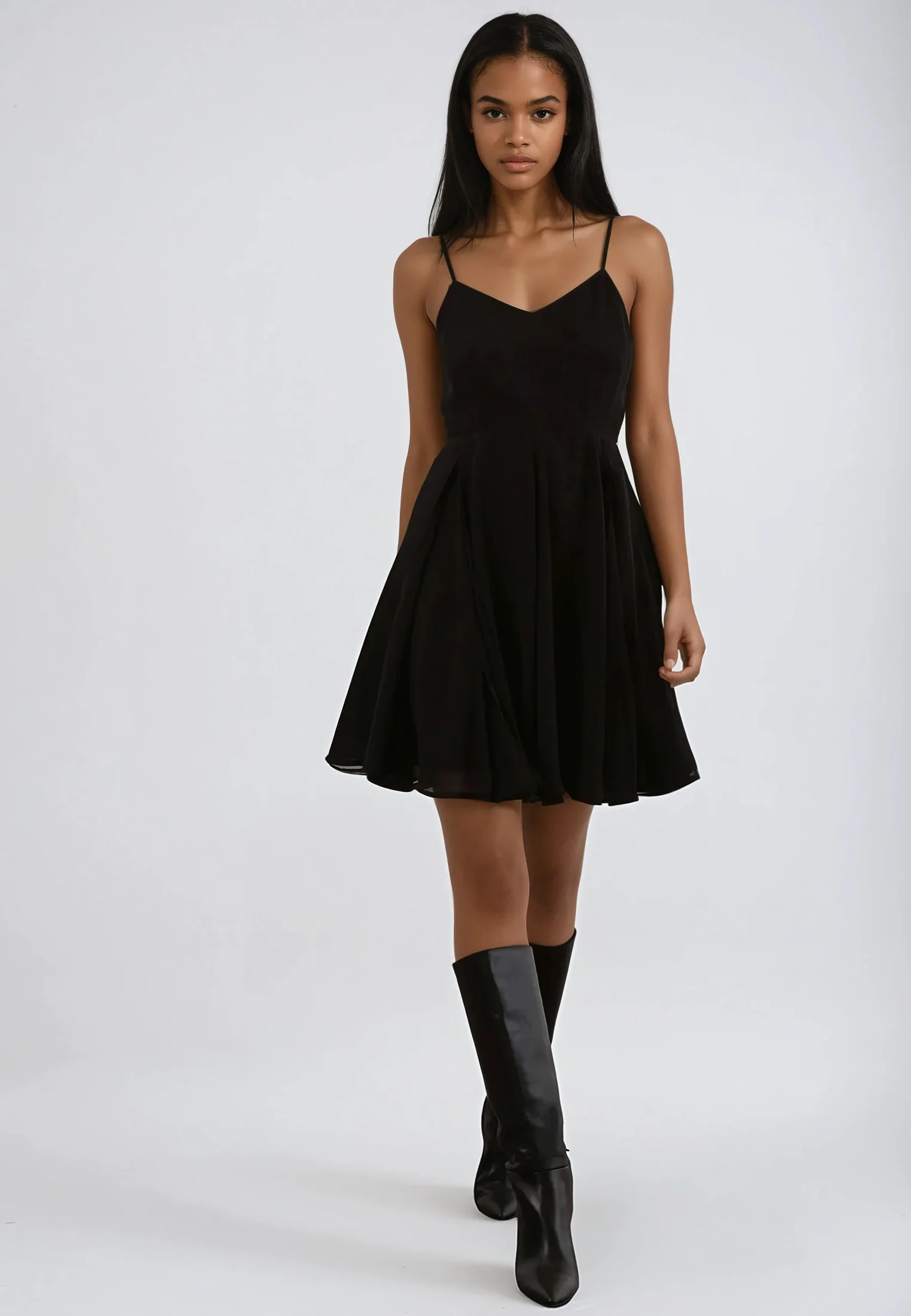 JEWEL MINI DRESS BLACK - Image 3