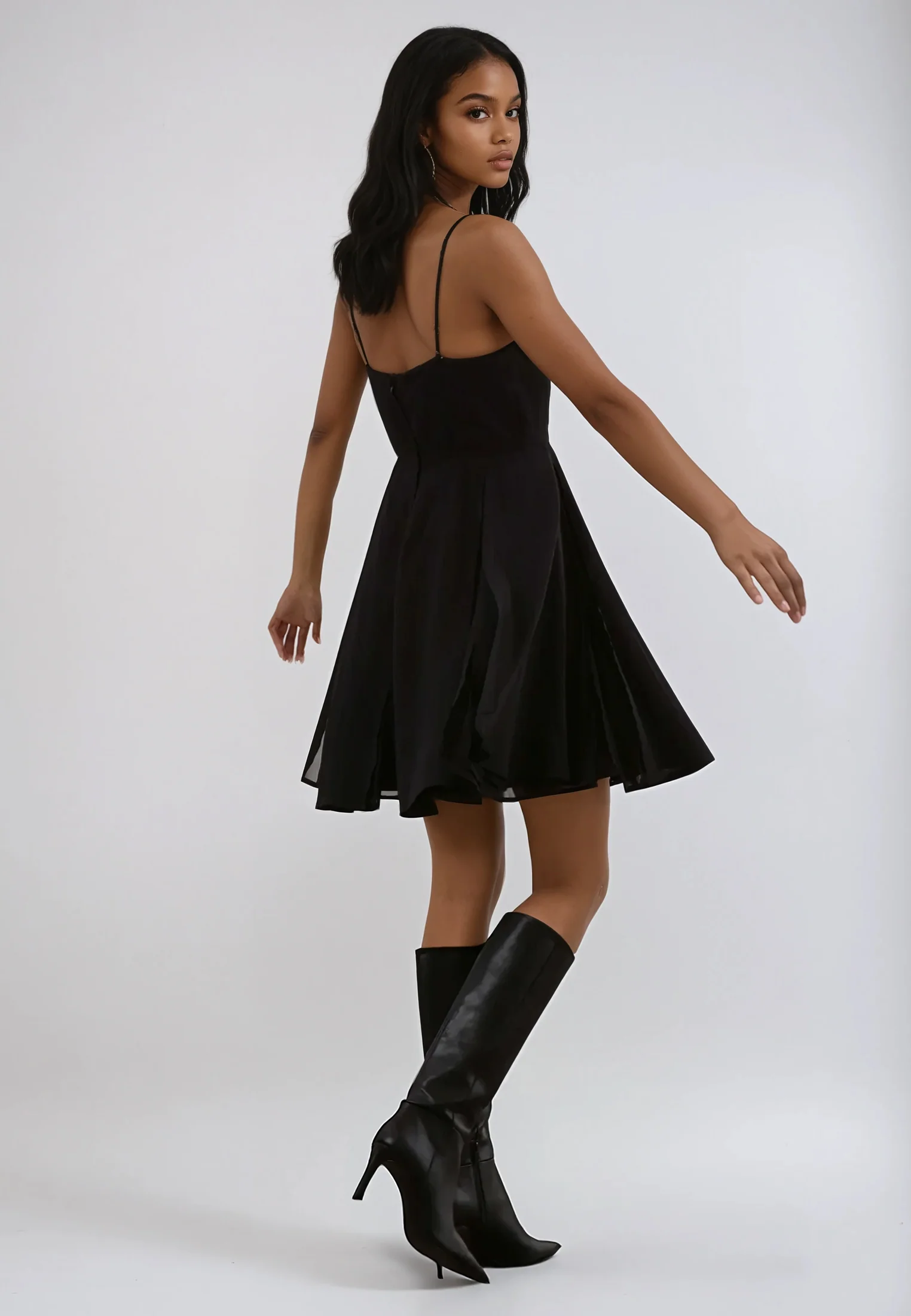 JEWEL MINI DRESS BLACK - Image 5