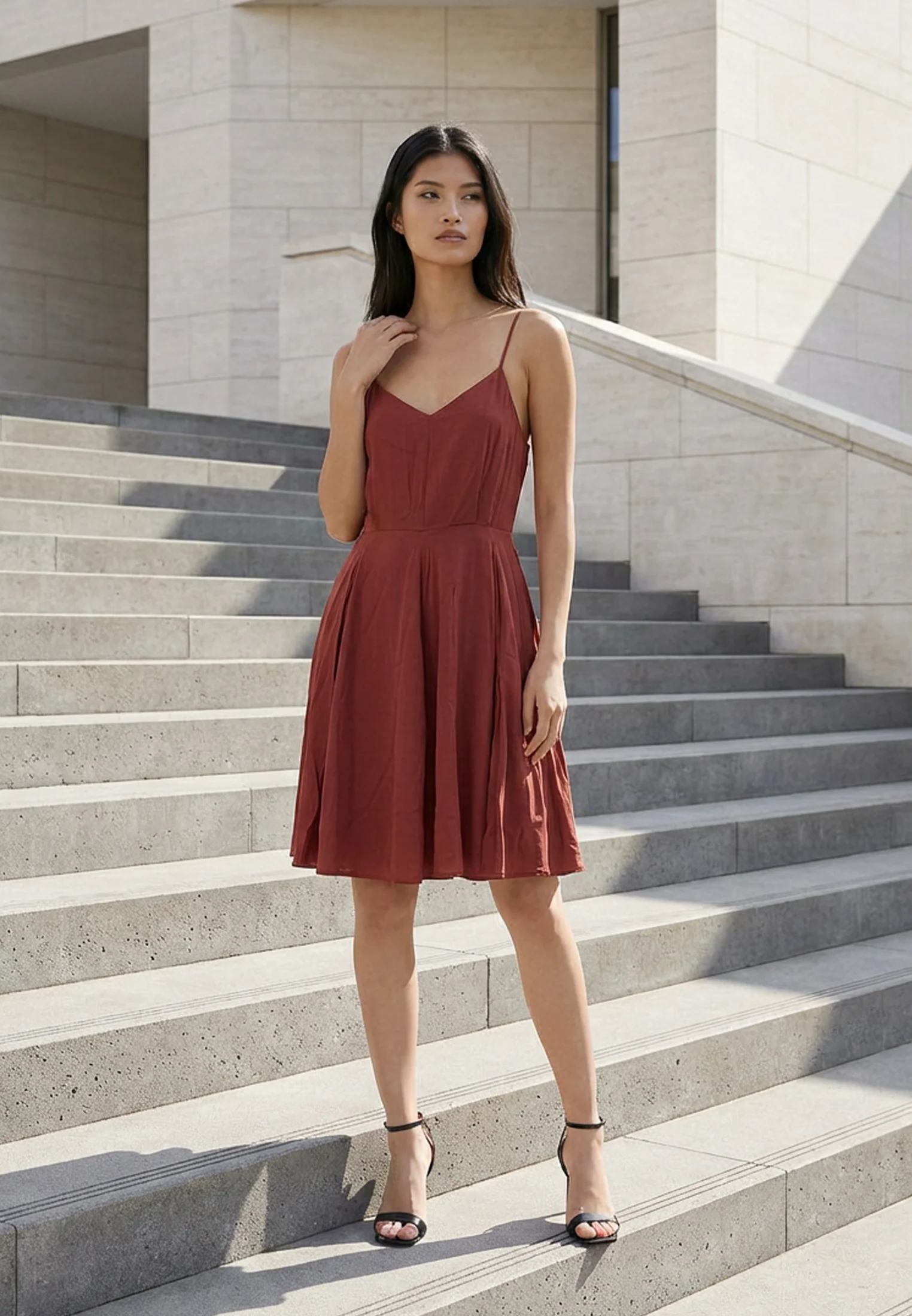 JEWEL MINI DRESS CARDINAL - Image 6
