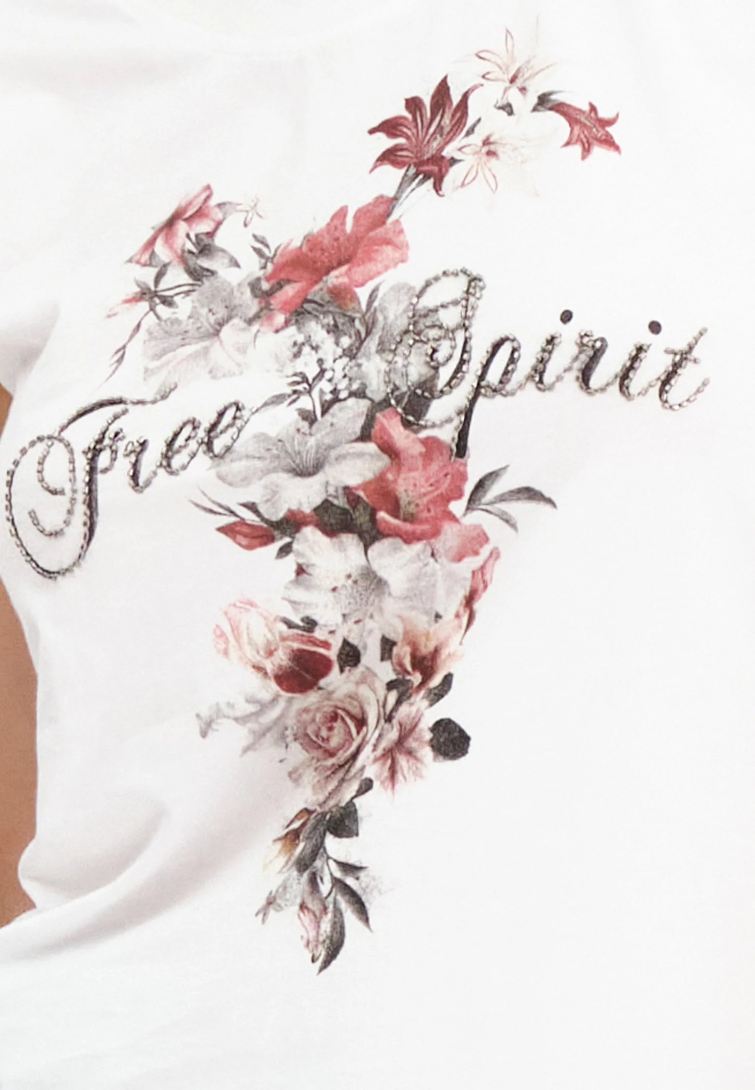 JILLIAN T-SHIRT WHITE FREE SPIRIT - Image 3