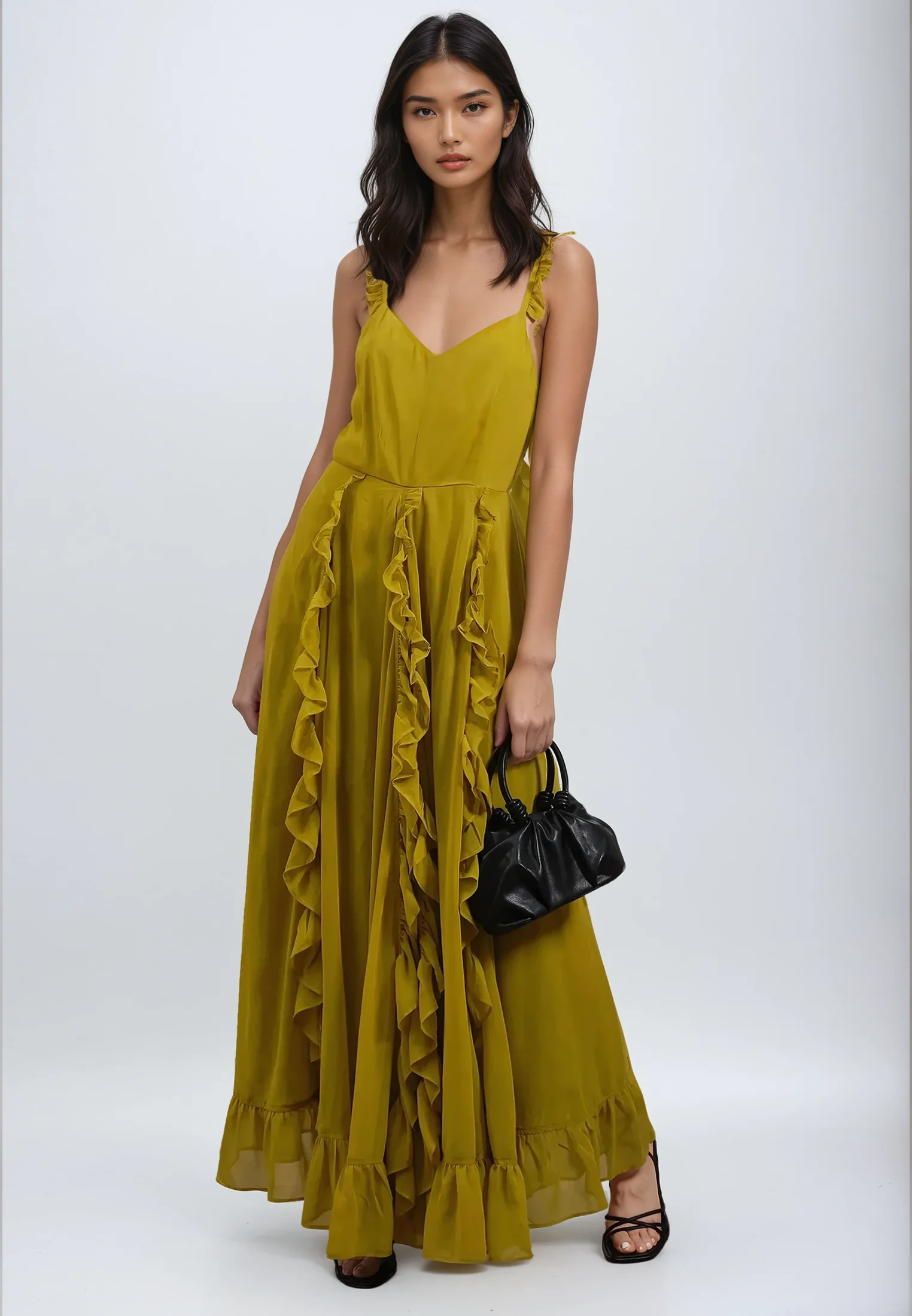 KATE MAXI DRESS YELLOW - Image 3