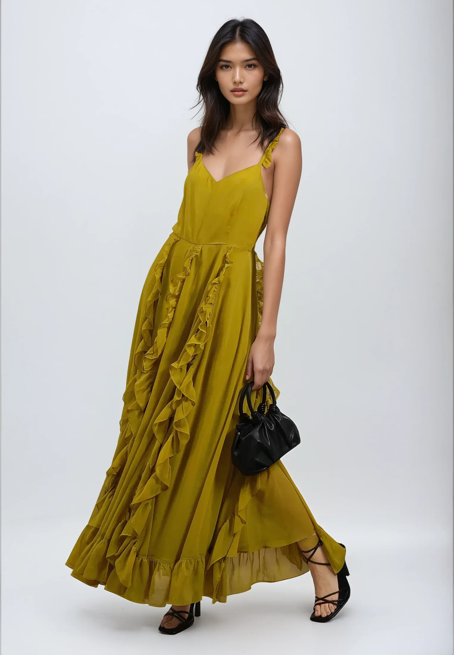 KATE MAXI DRESS YELLOW - Image 4