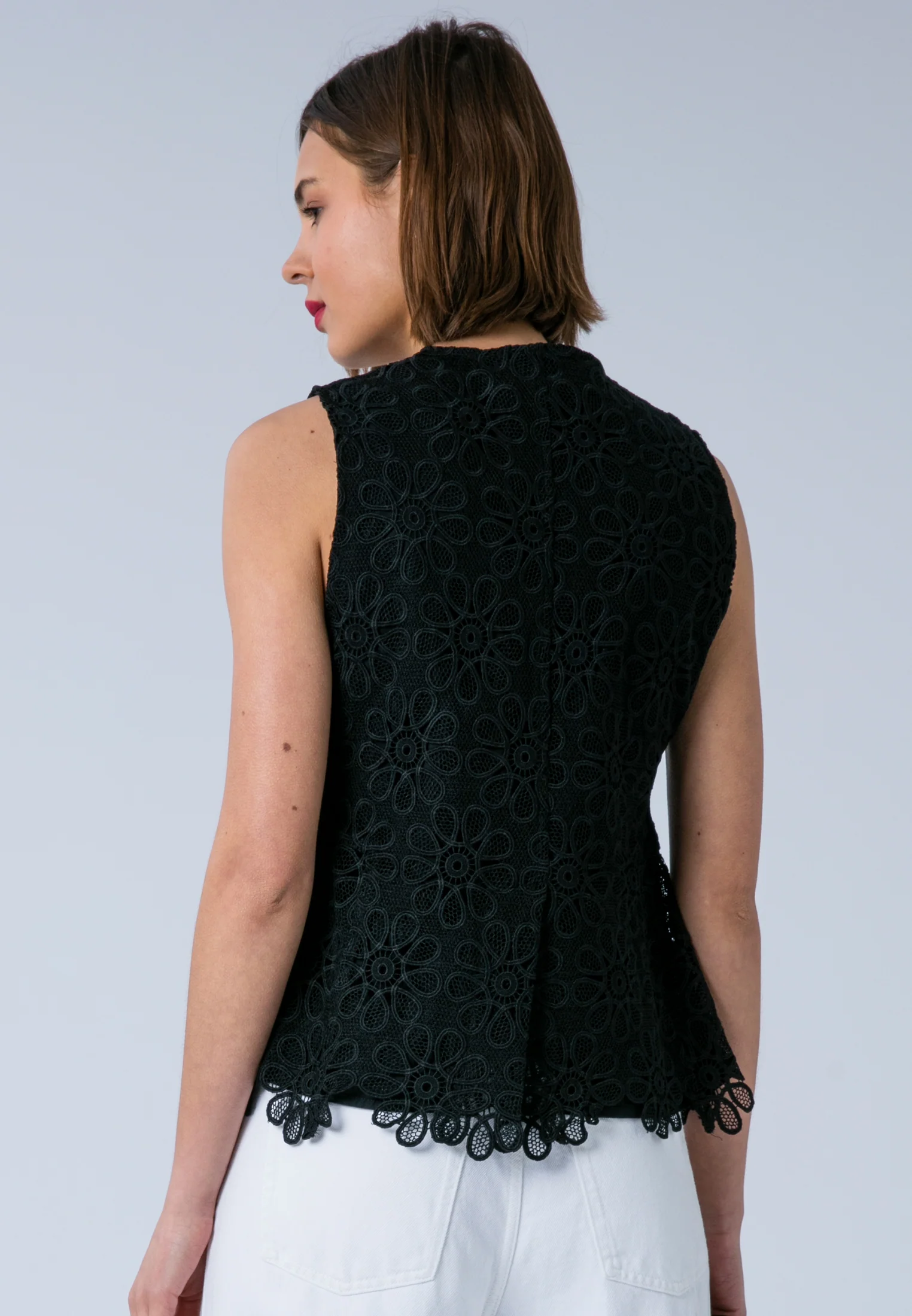 ELLIE WAISTCOAT BLACK - Image 4