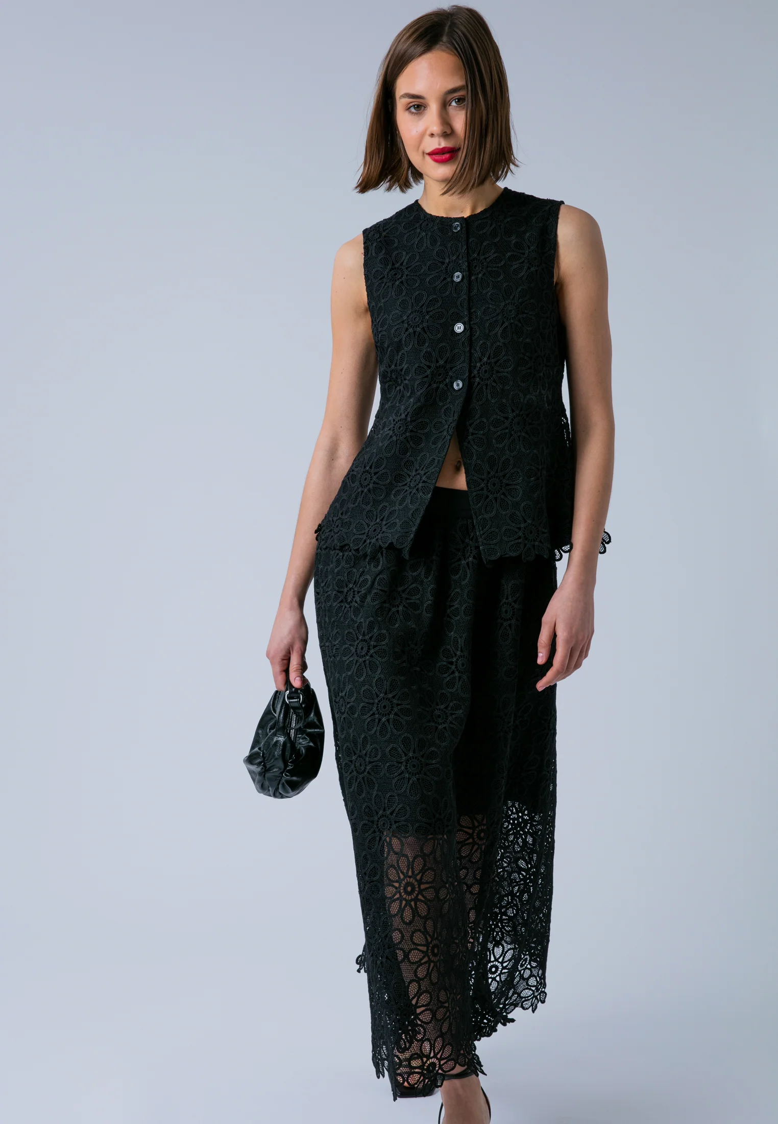 ELLIE WAISTCOAT BLACK - Image 5